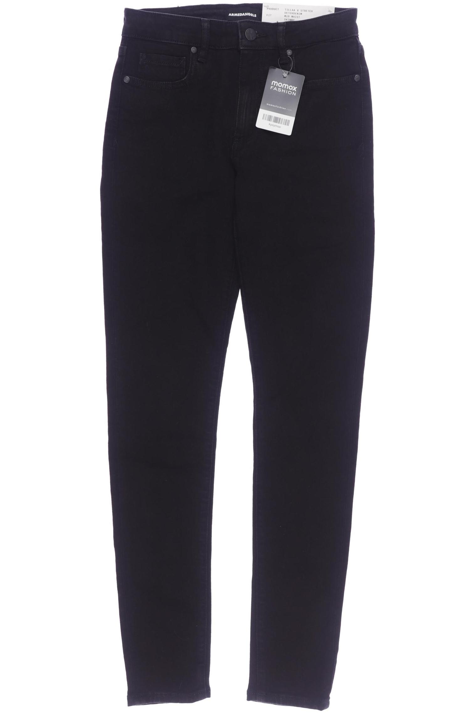 

Armedangels Damen Jeans, schwarz, Gr. 26
