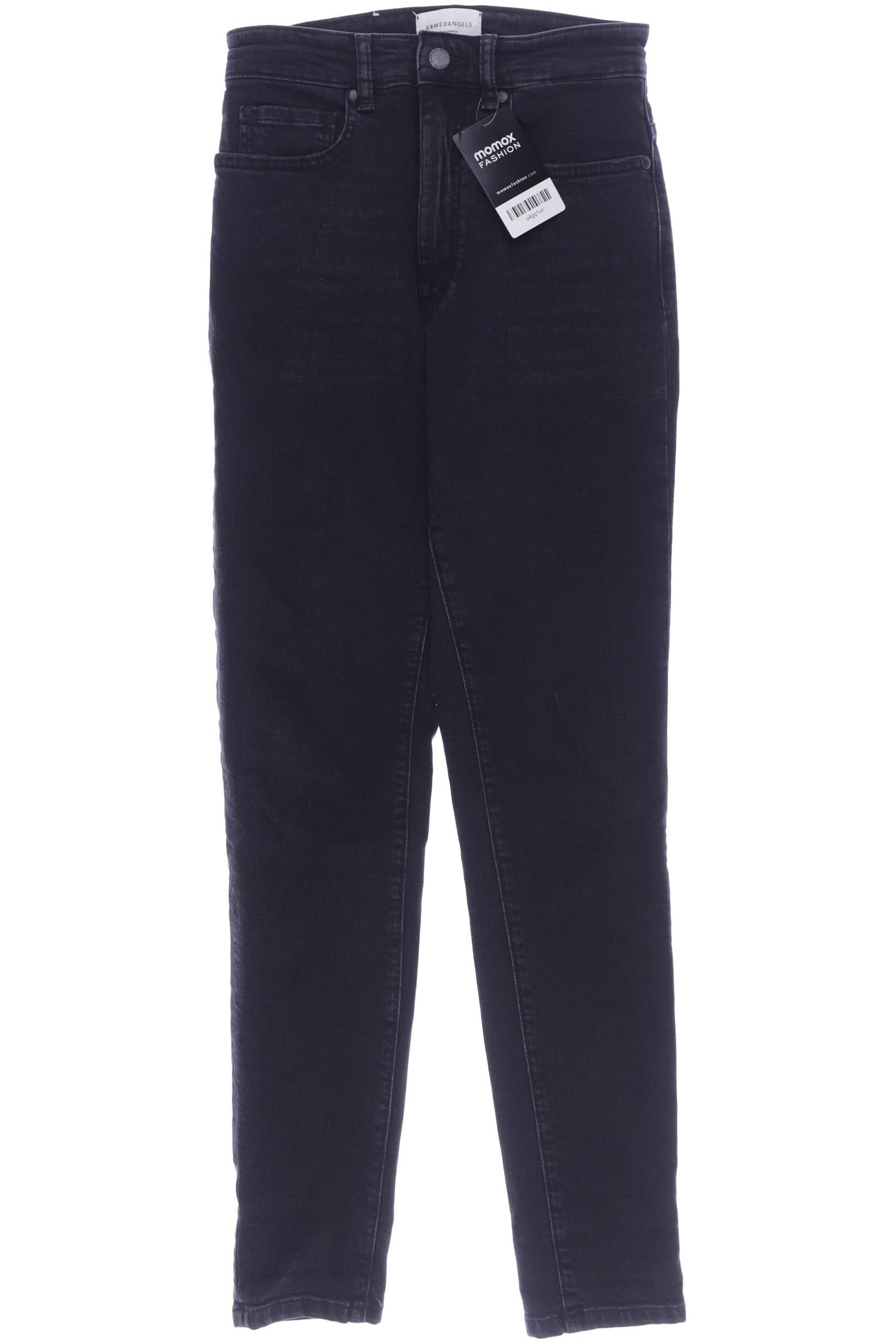 

Armedangels Damen Jeans, schwarz, Gr. 25