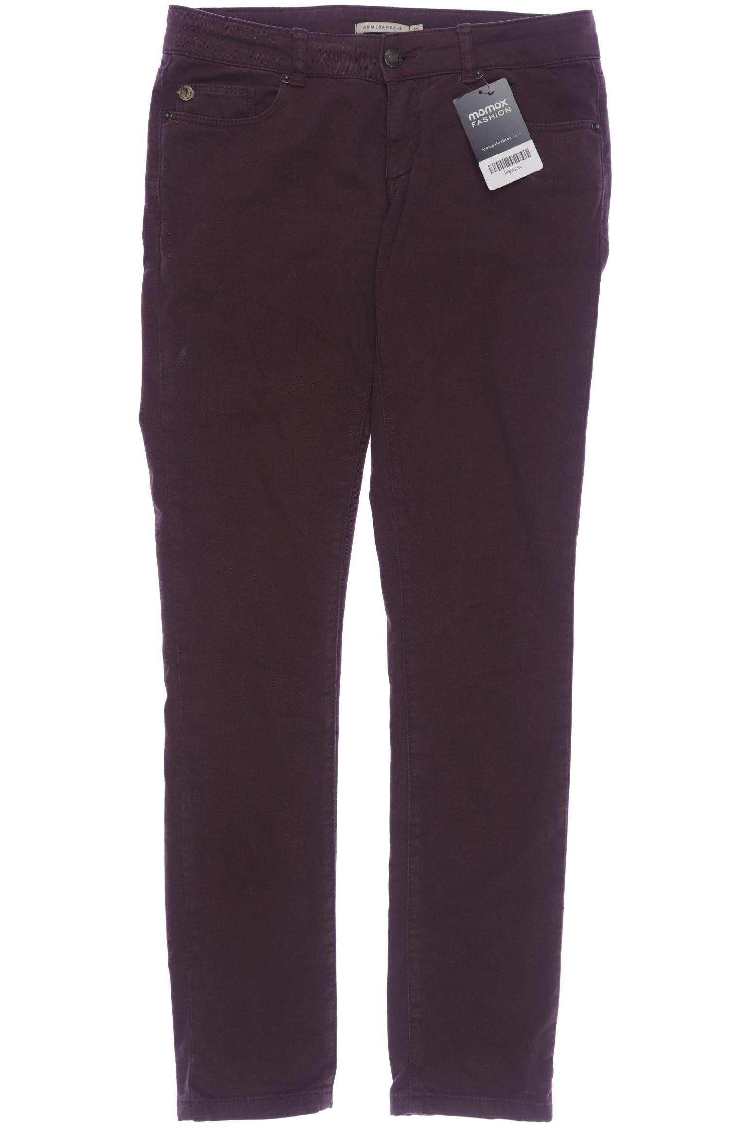 

Armedangels Damen Jeans, bordeaux, Gr. 27
