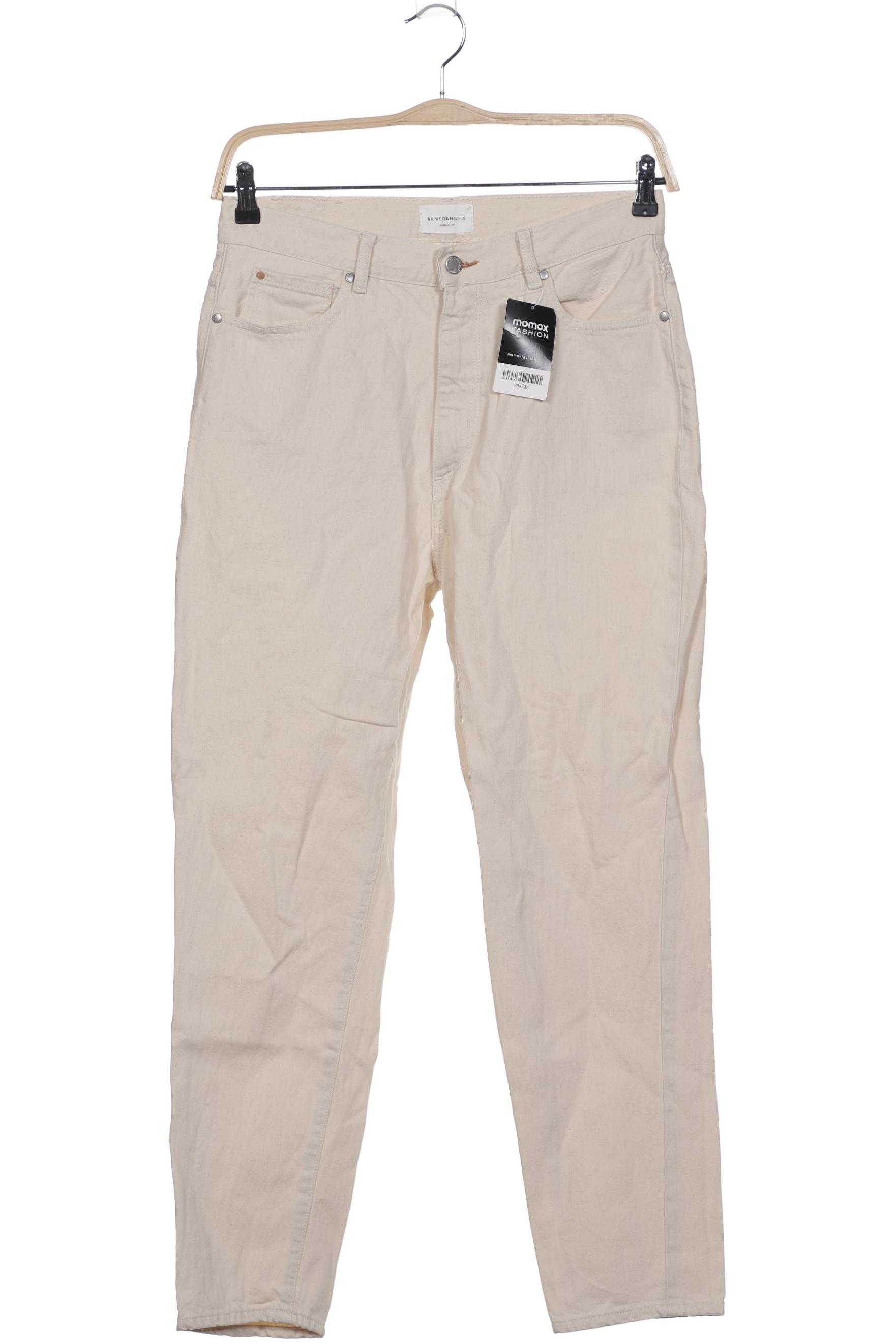 

Armedangels Damen Jeans, cremeweiß, Gr. 30