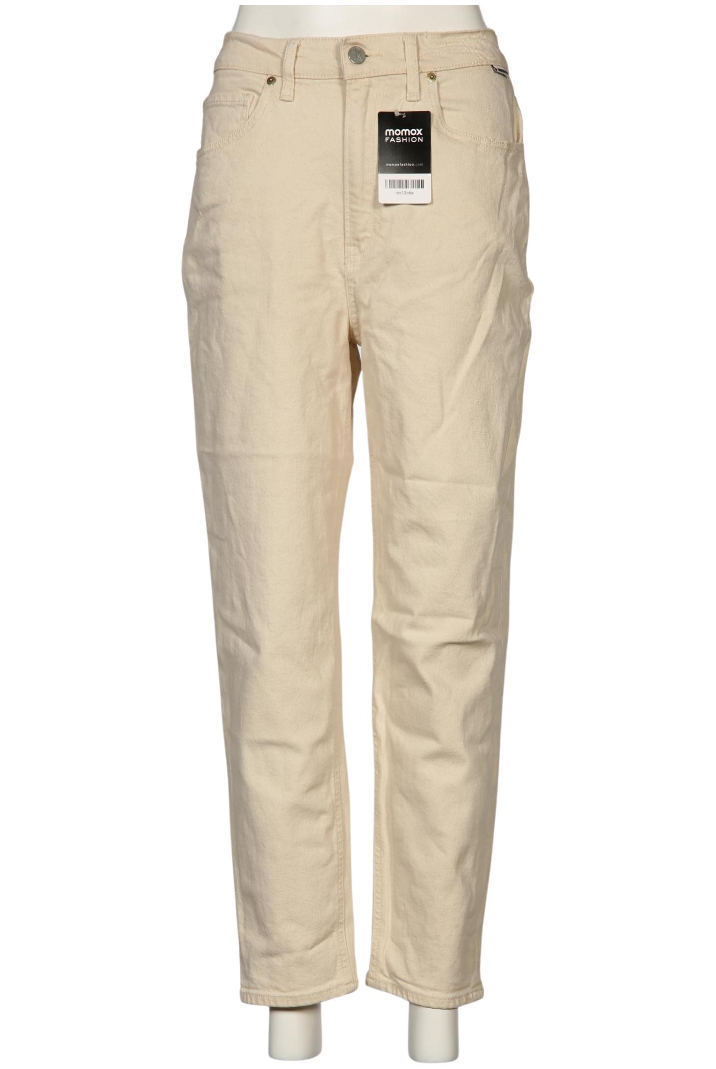 

Armedangels Damen Jeans, cremeweiß, Gr. 28