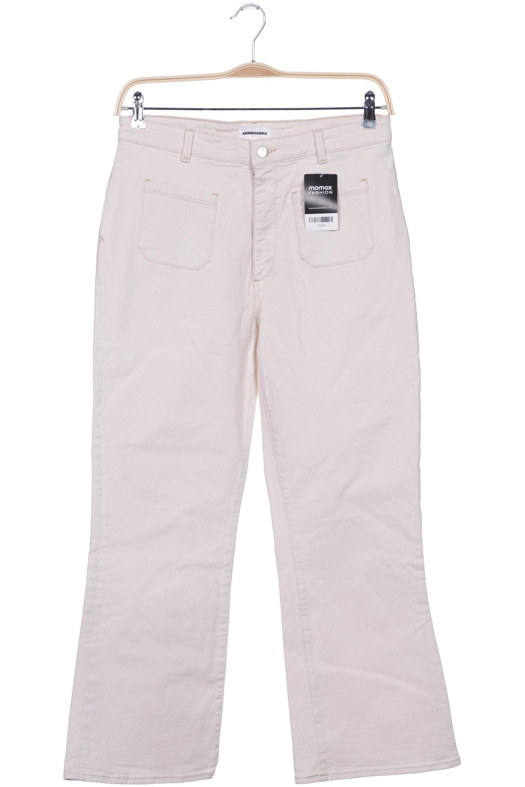 

Armedangels Damen Jeans, cremeweiß, Gr. 30