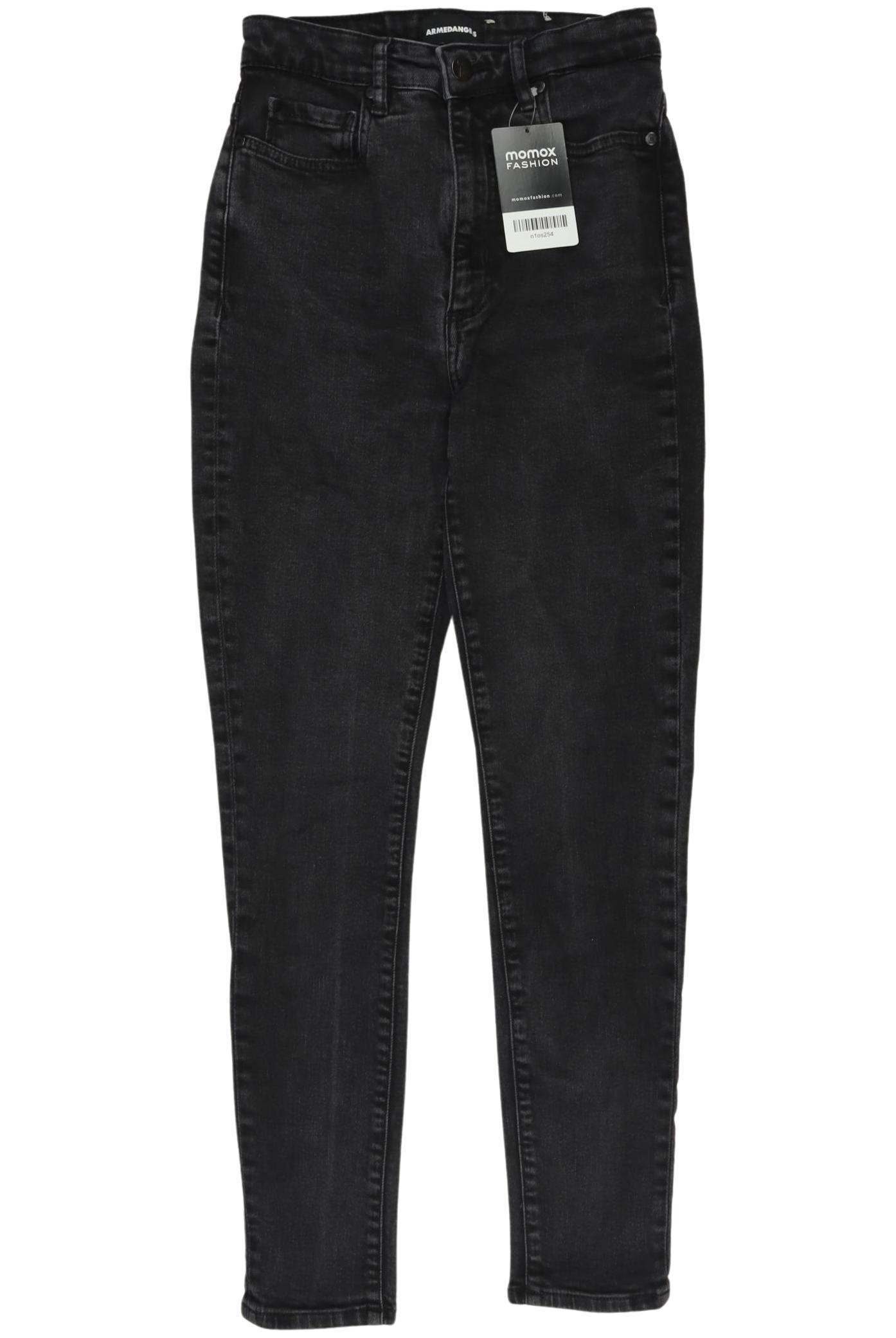 

Armedangels Damen Jeans, schwarz, Gr. 25