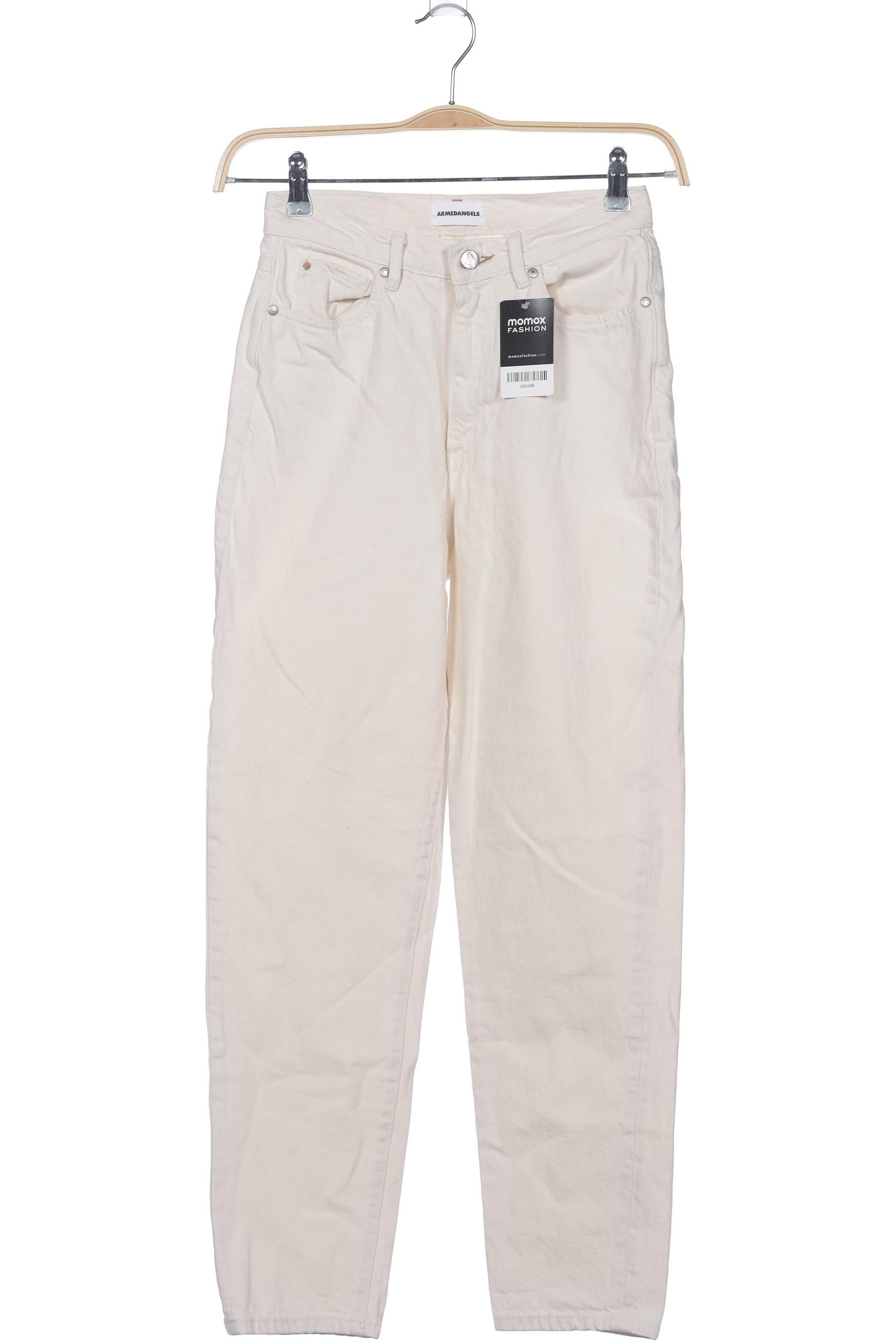 

Armedangels Damen Jeans, cremeweiß, Gr. 26