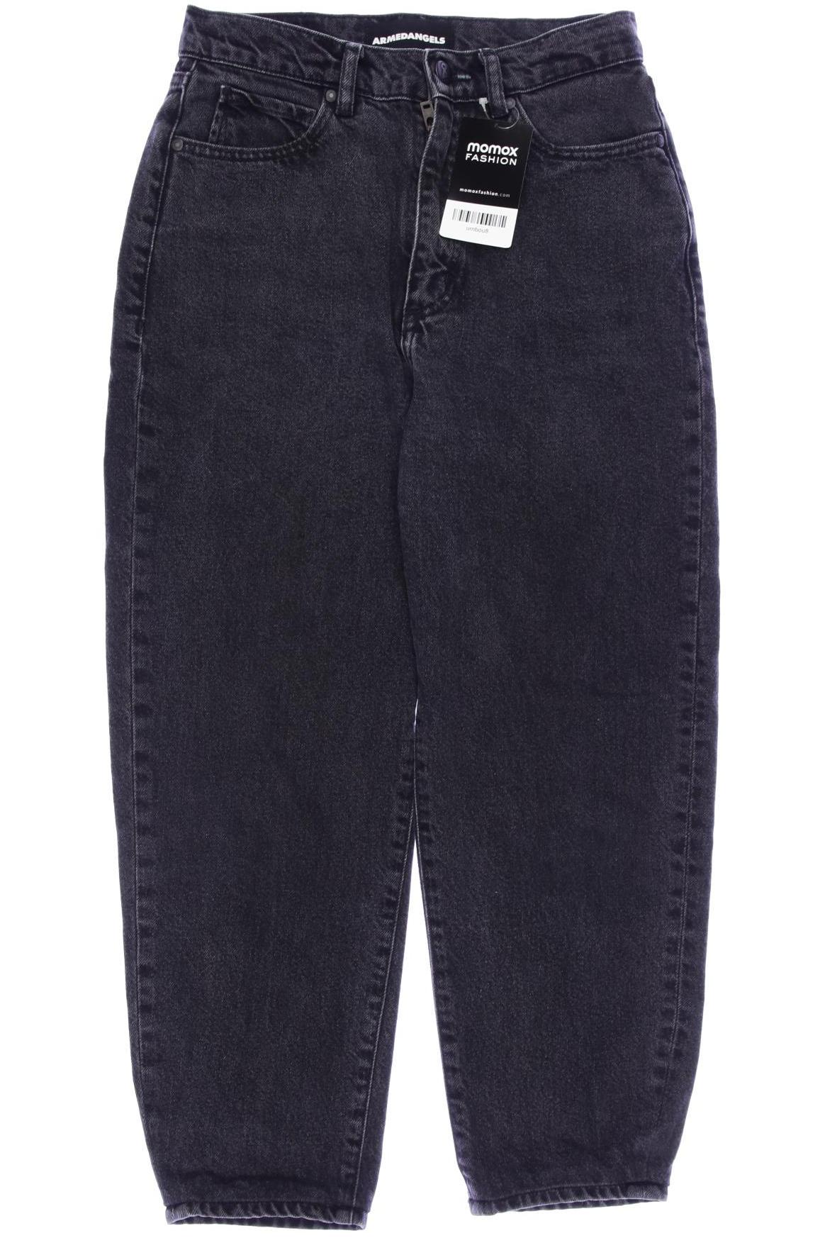 

Armedangels Damen Jeans, schwarz, Gr. 25
