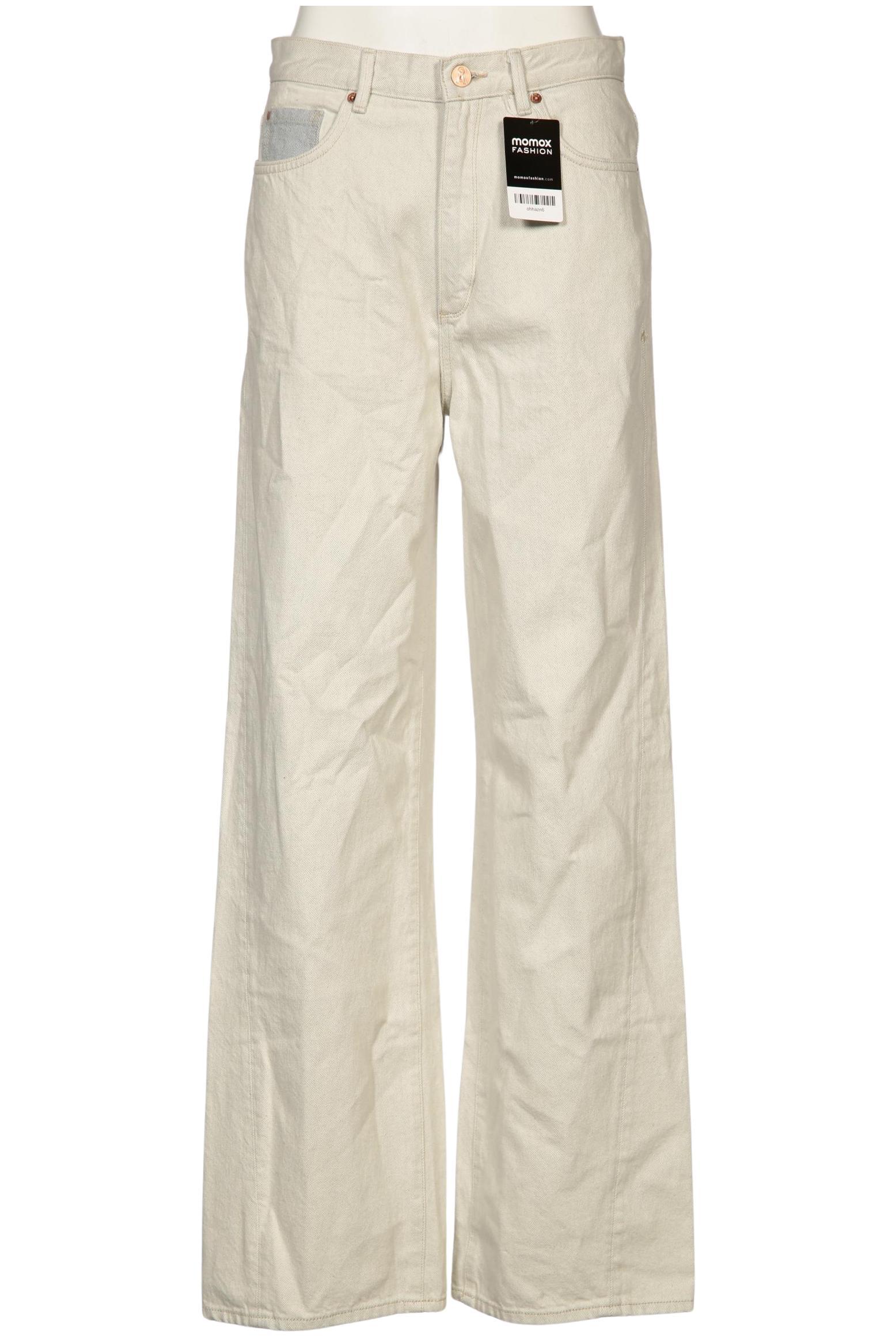 

Armedangels Damen Jeans, cremeweiß, Gr. 30