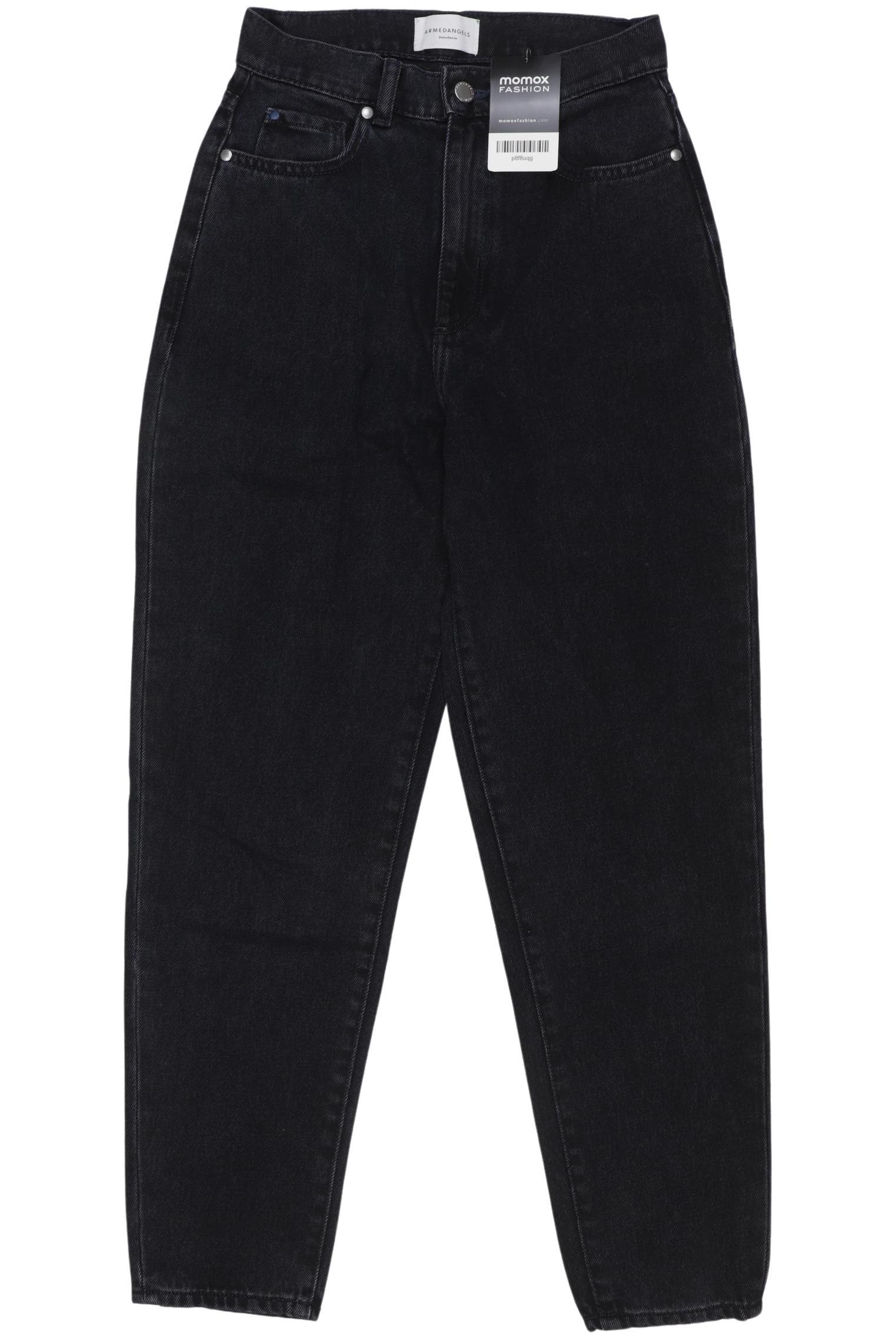 

Armedangels Damen Jeans, schwarz, Gr. 25