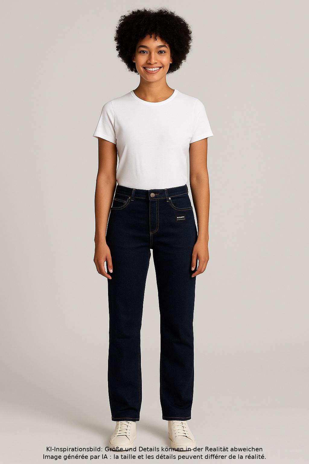 

Armedangels Damen Jeans, marineblau, Gr. 30