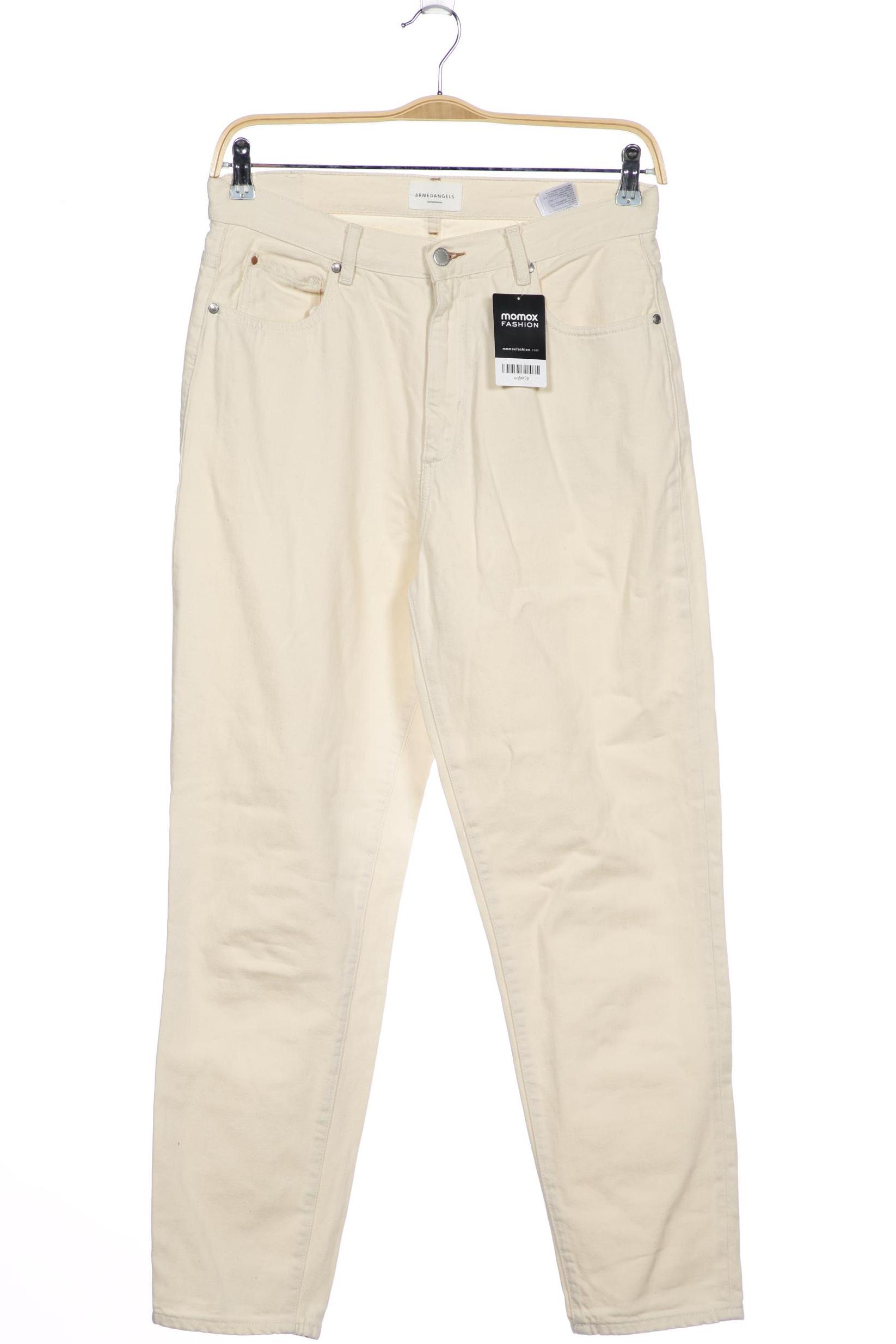 

Armedangels Damen Jeans, cremeweiß, Gr. 31