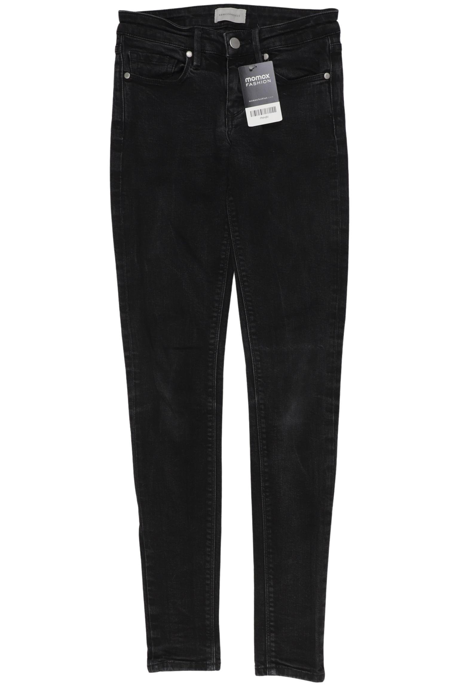 

Armedangels Damen Jeans, schwarz, Gr. 25