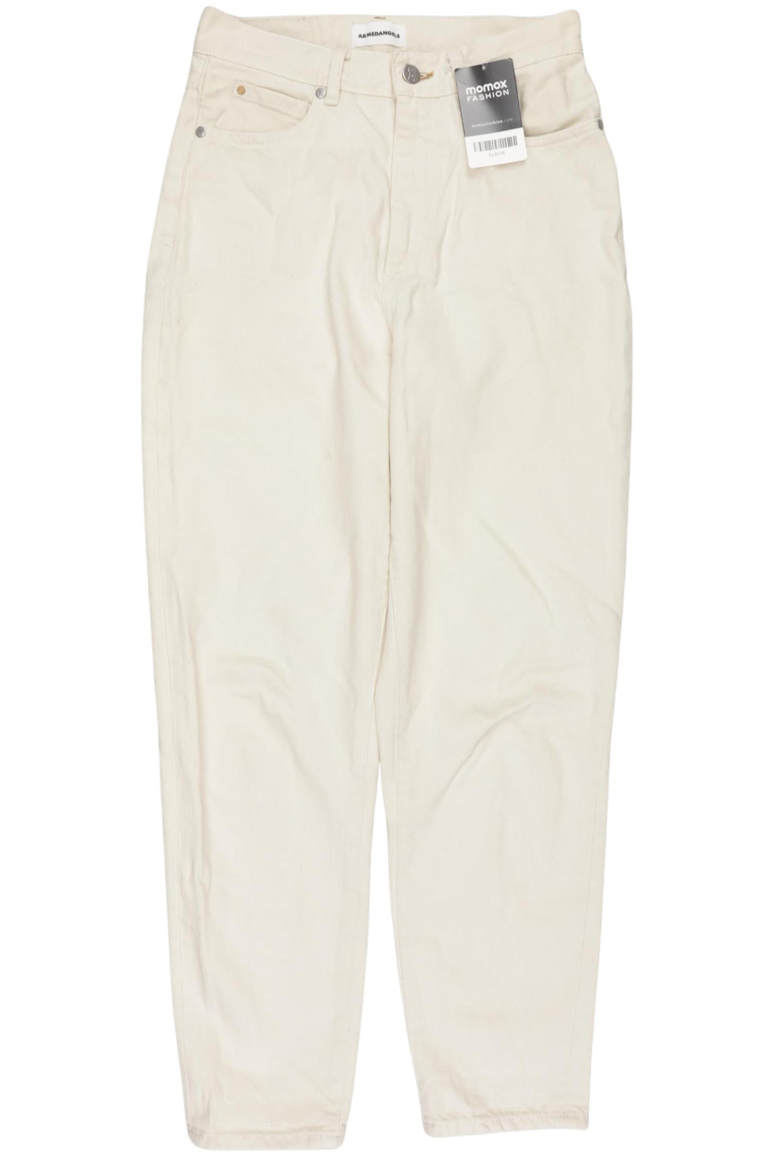 

Armedangels Damen Jeans, cremeweiß, Gr. 26