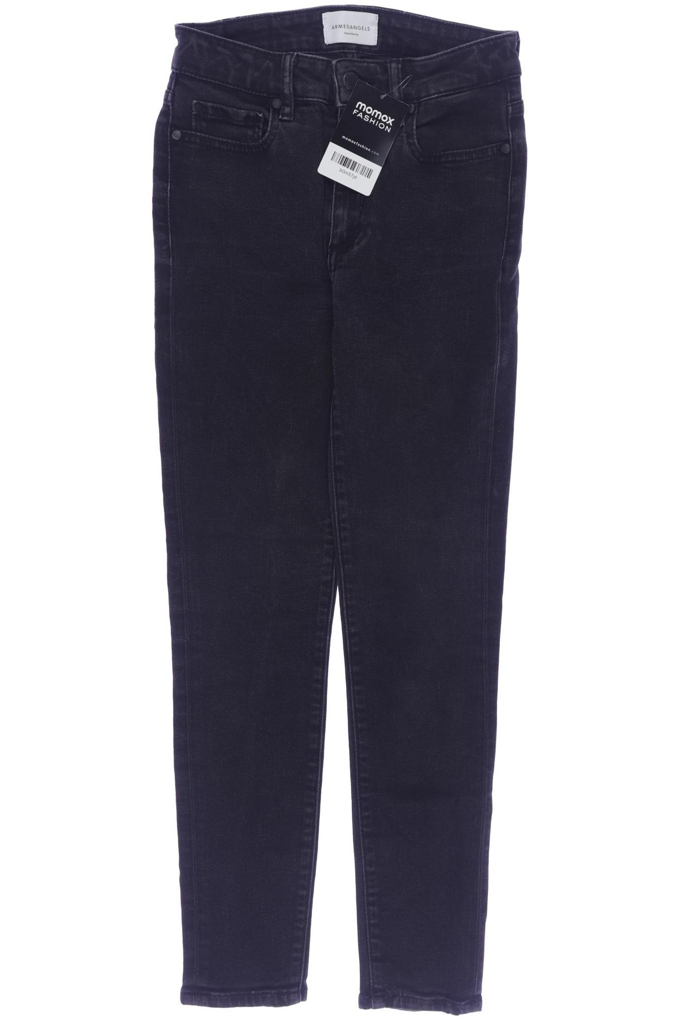 

Armedangels Damen Jeans, schwarz, Gr. 25