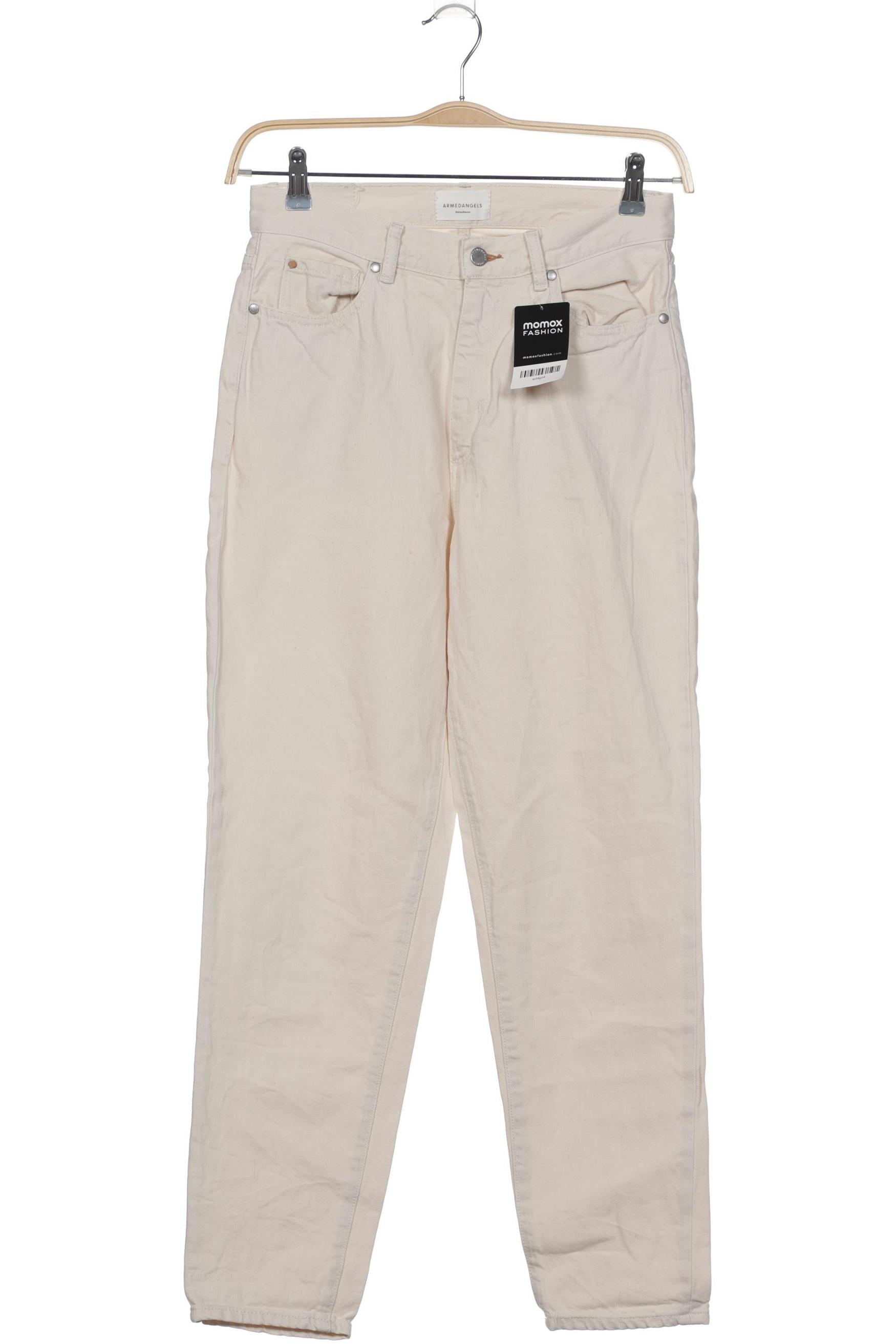 

Armedangels Damen Jeans, cremeweiß, Gr. 28