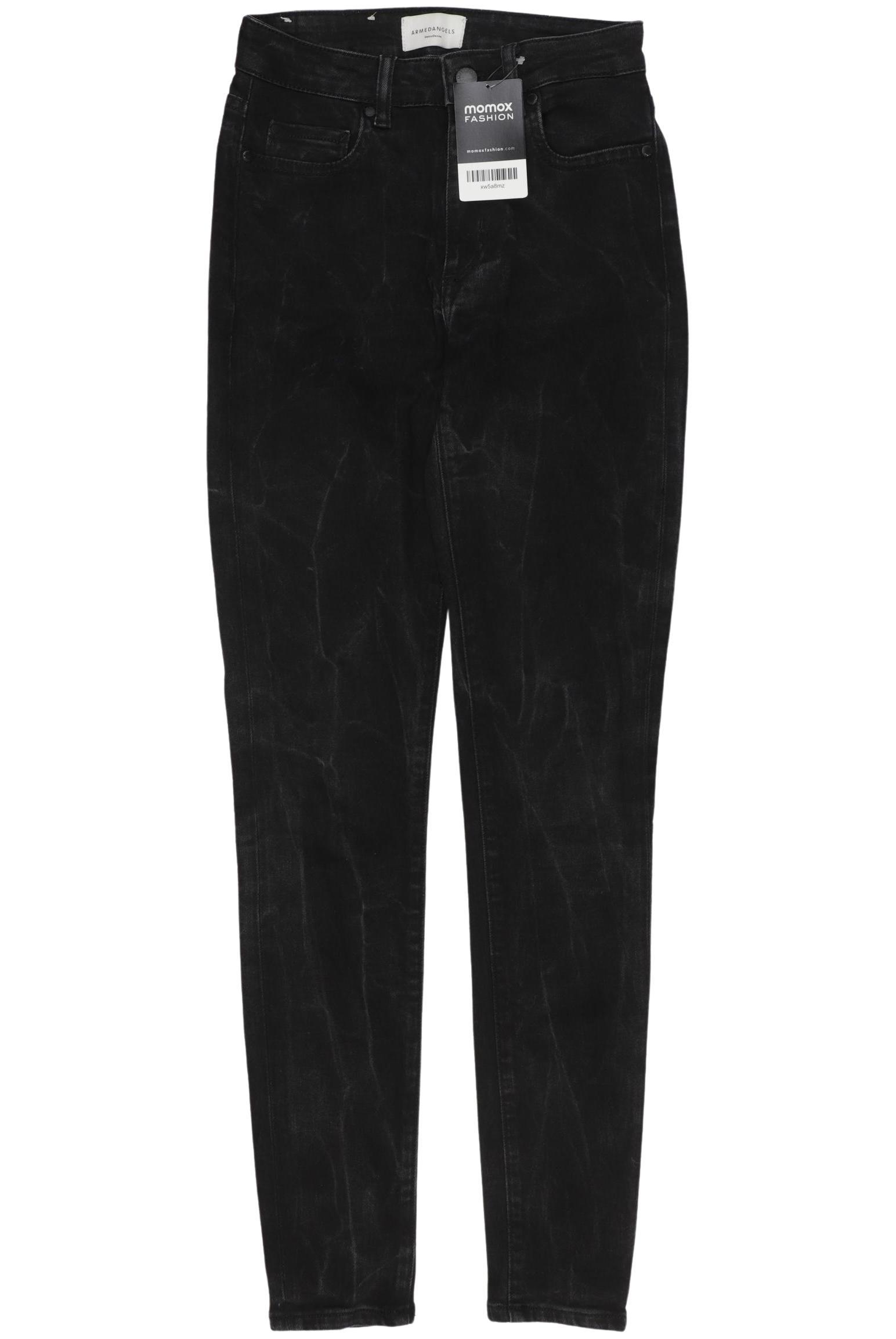

Armedangels Damen Jeans, schwarz, Gr. 25