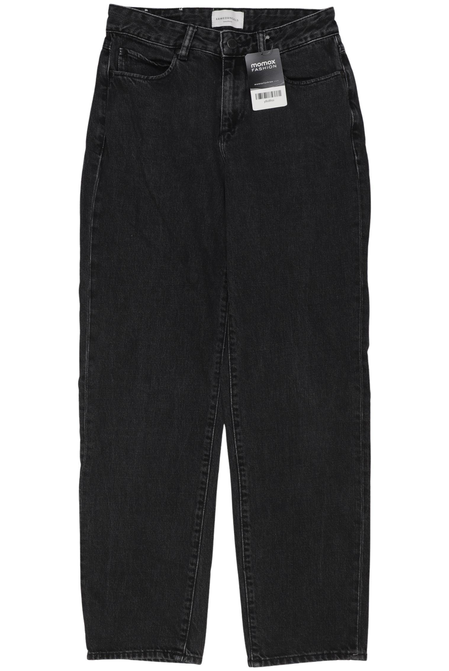 

Armedangels Damen Jeans, schwarz, Gr. 25