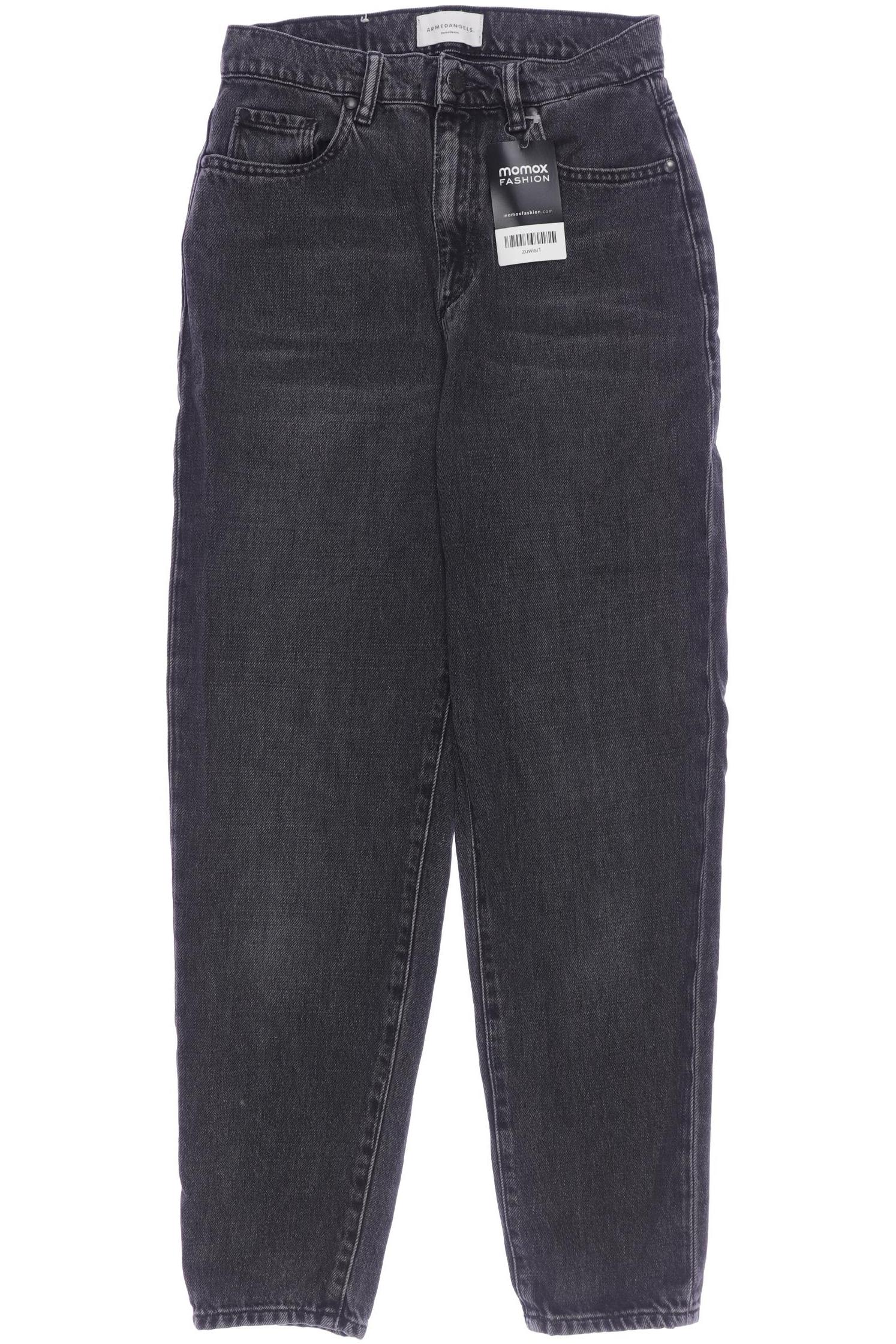 

Armedangels Damen Jeans, schwarz, Gr. 25