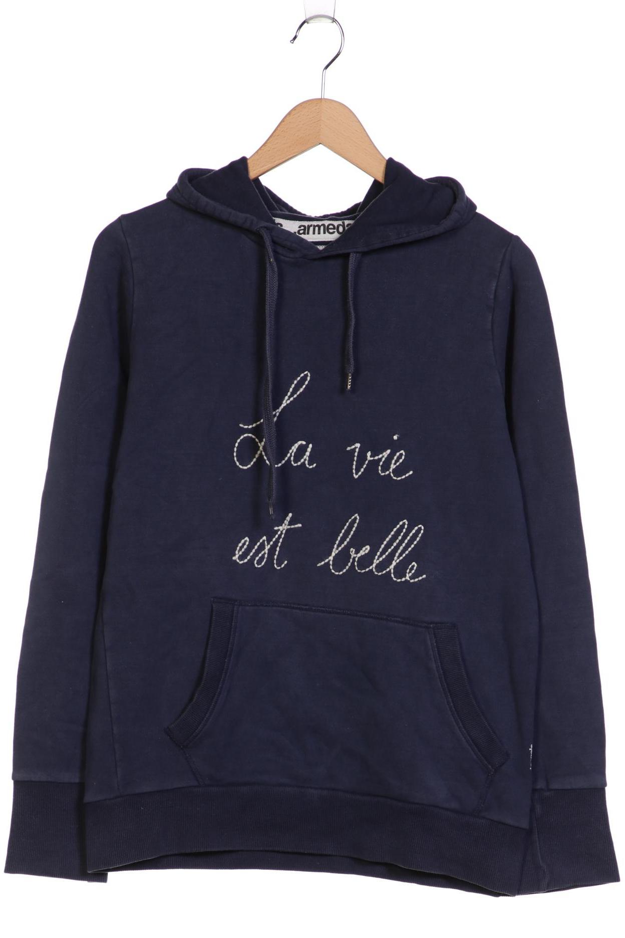 

Armedangels Damen Kapuzenpullover, blau, Gr. 38
