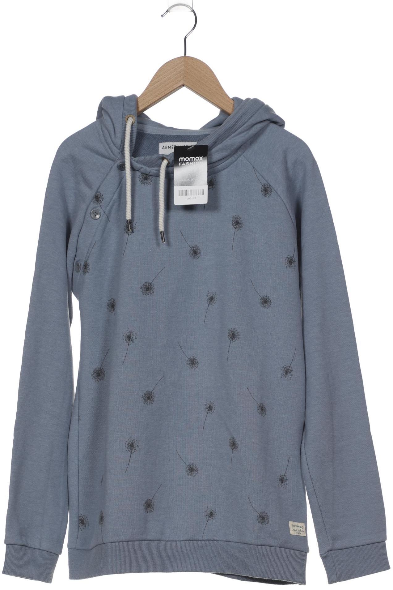 

Armedangels Damen Kapuzenpullover, blau, Gr. 42