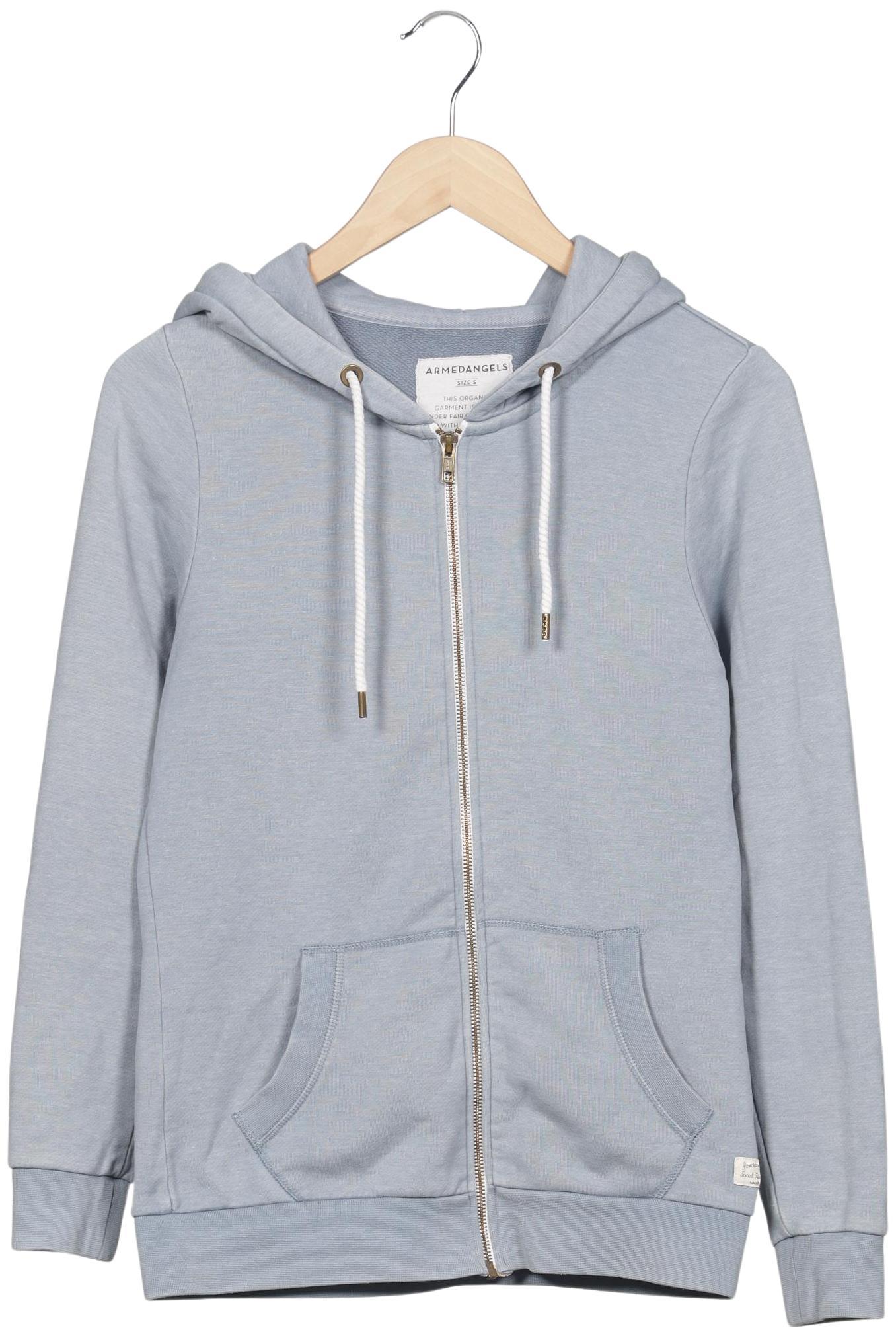 

Armedangels Damen Kapuzenpullover, hellblau, Gr. 36