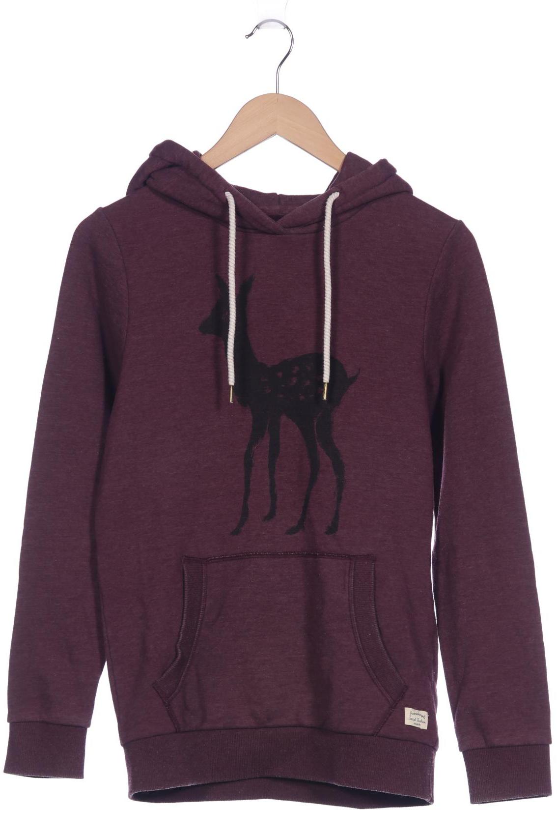 

Armedangels Damen Kapuzenpullover, bordeaux, Gr. 38