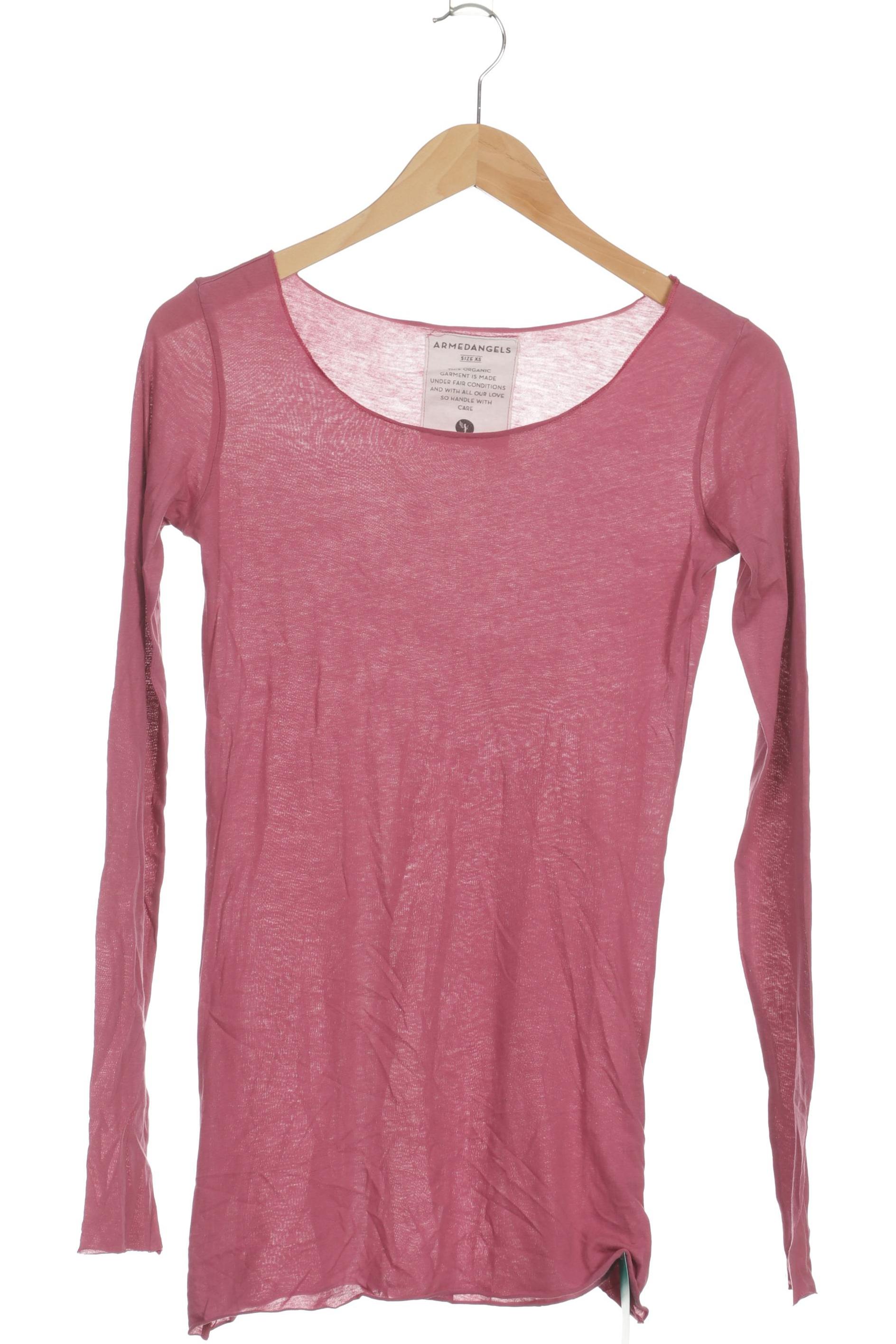 

Armedangels Damen Langarmshirt, pink, Gr.