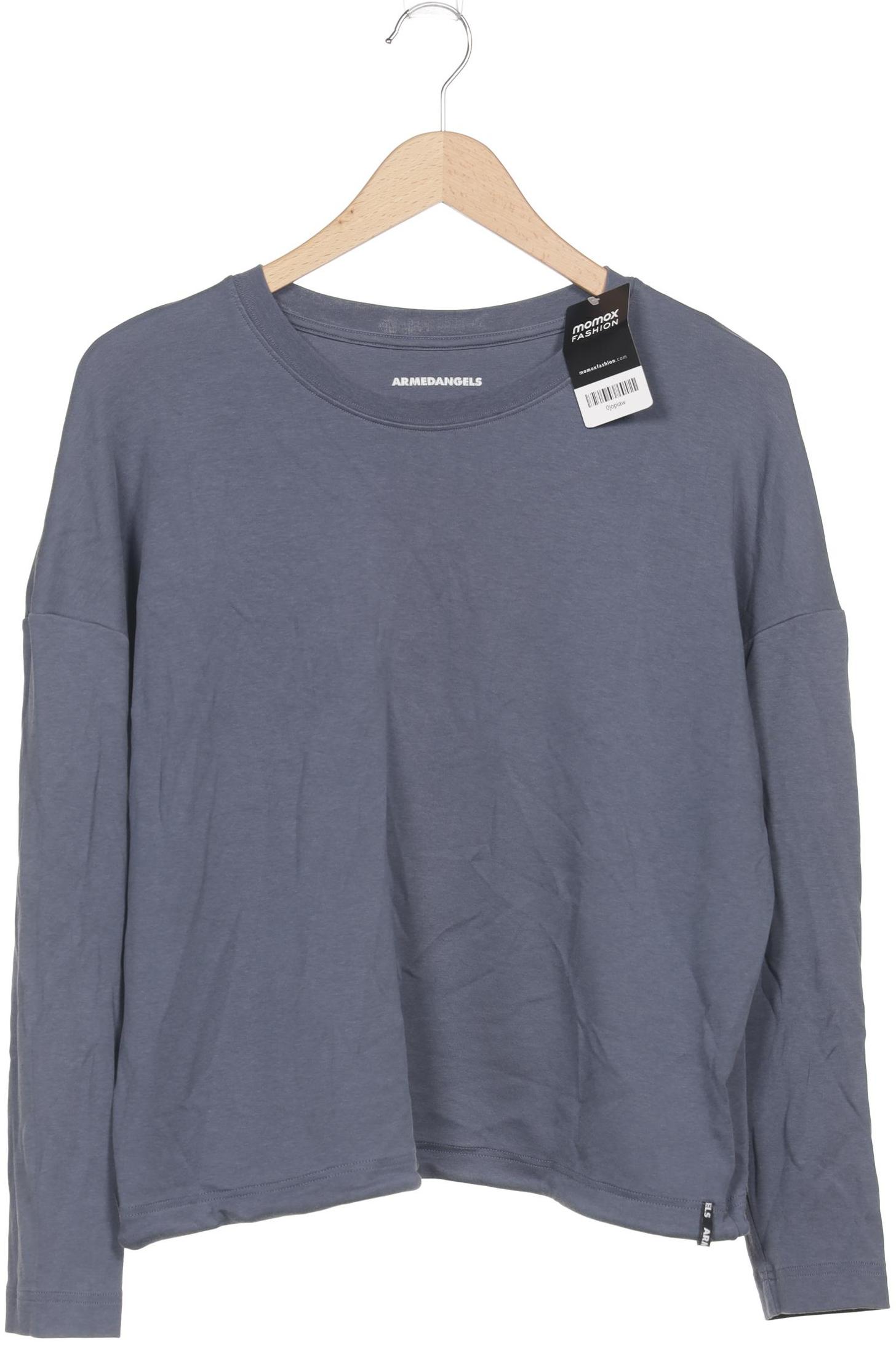 

Armedangels Damen Langarmshirt, blau, Gr. 40
