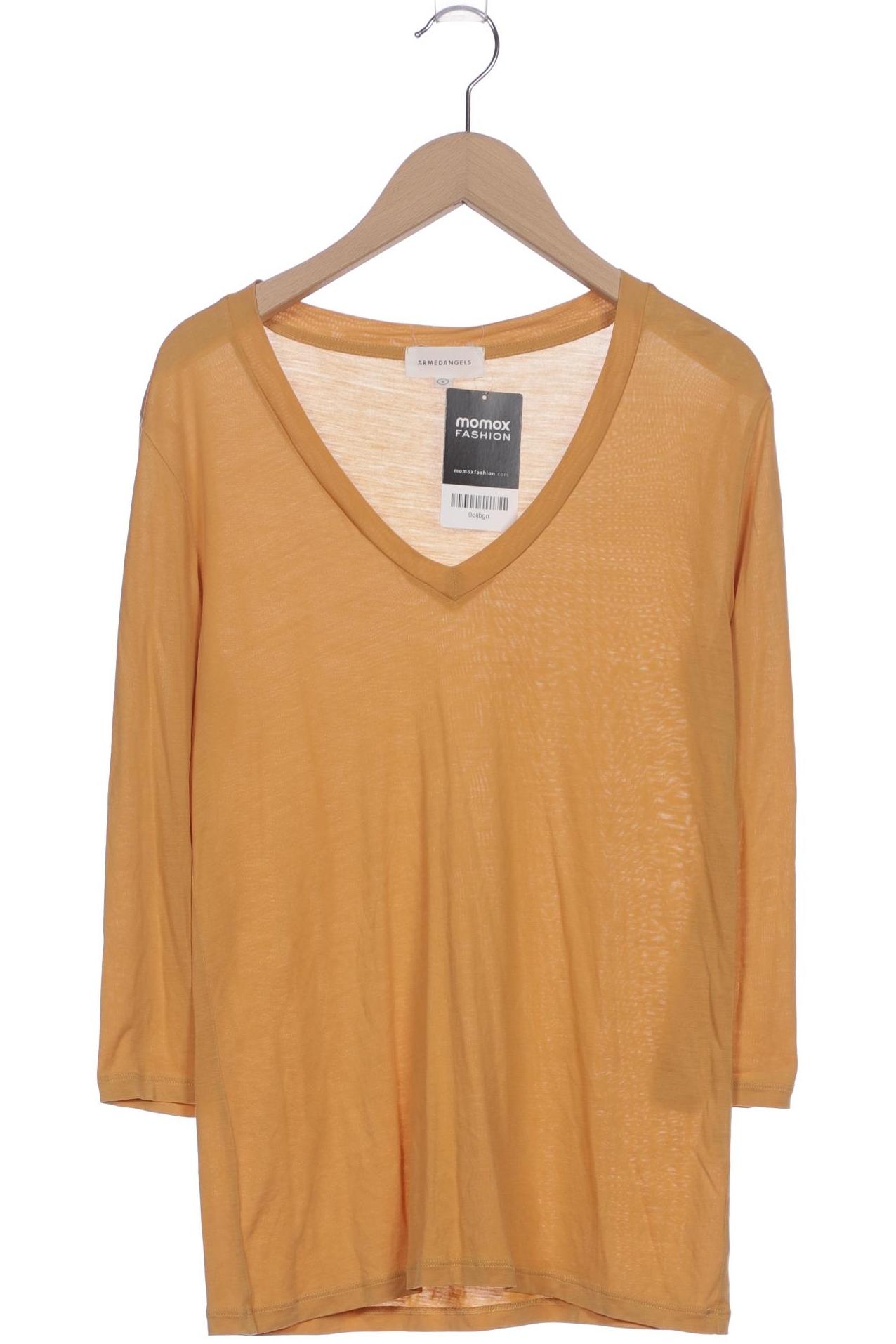 

Armedangels Damen Langarmshirt, gelb, Gr. 36