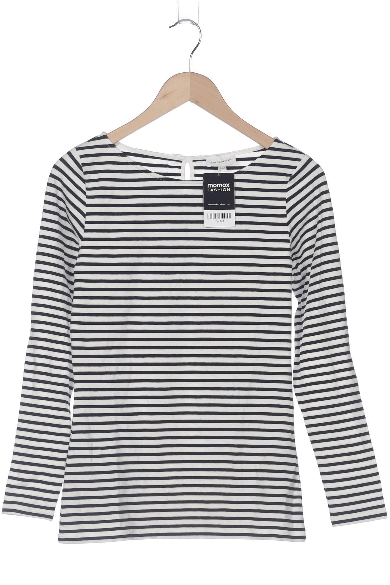 

Armedangels Damen Langarmshirt, weiß, Gr. 36