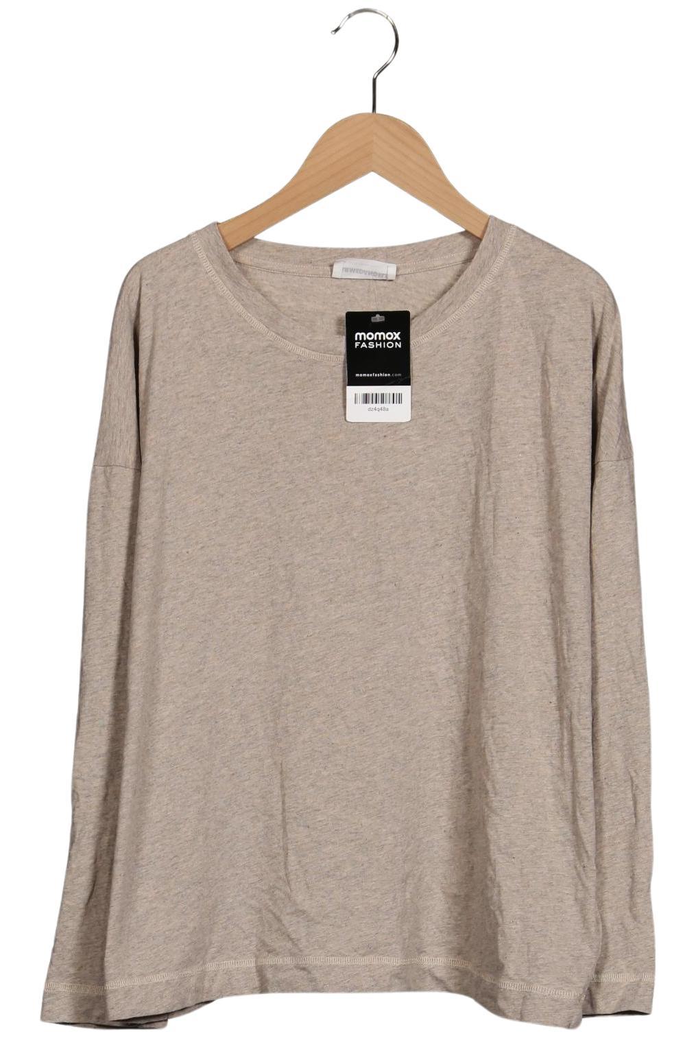 

Armedangels Damen Langarmshirt, beige, Gr. 34