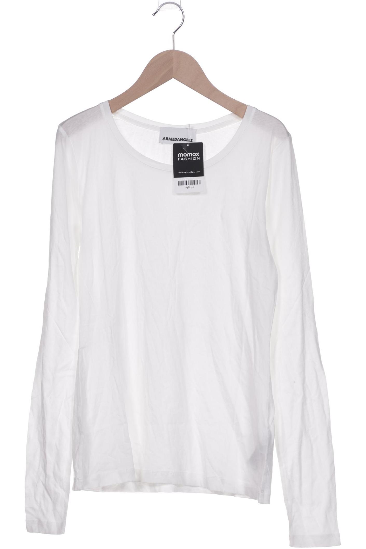 

Armedangels Damen Langarmshirt, weiß, Gr. 42