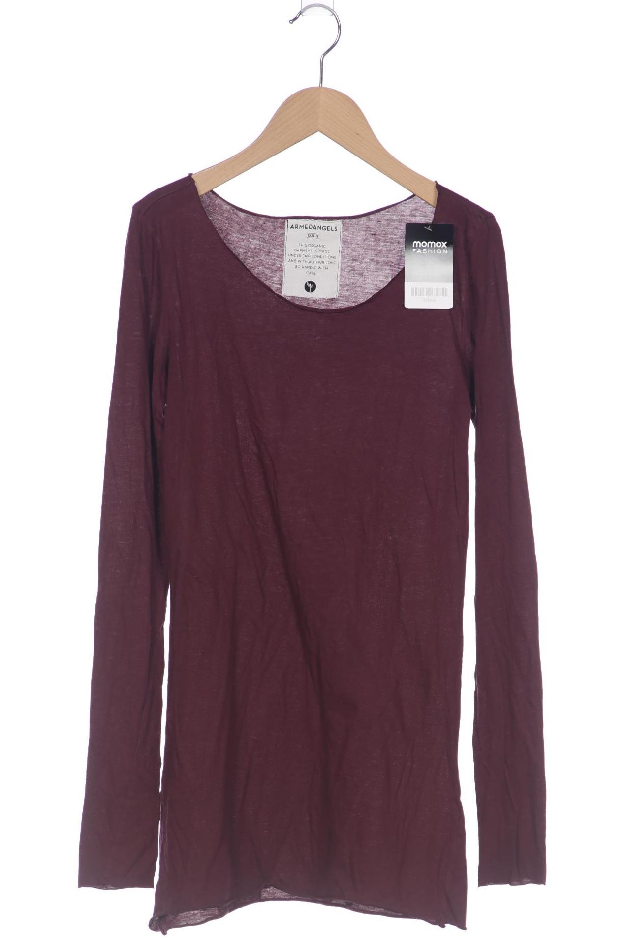 

Armedangels Damen Langarmshirt, bordeaux, Gr. 36