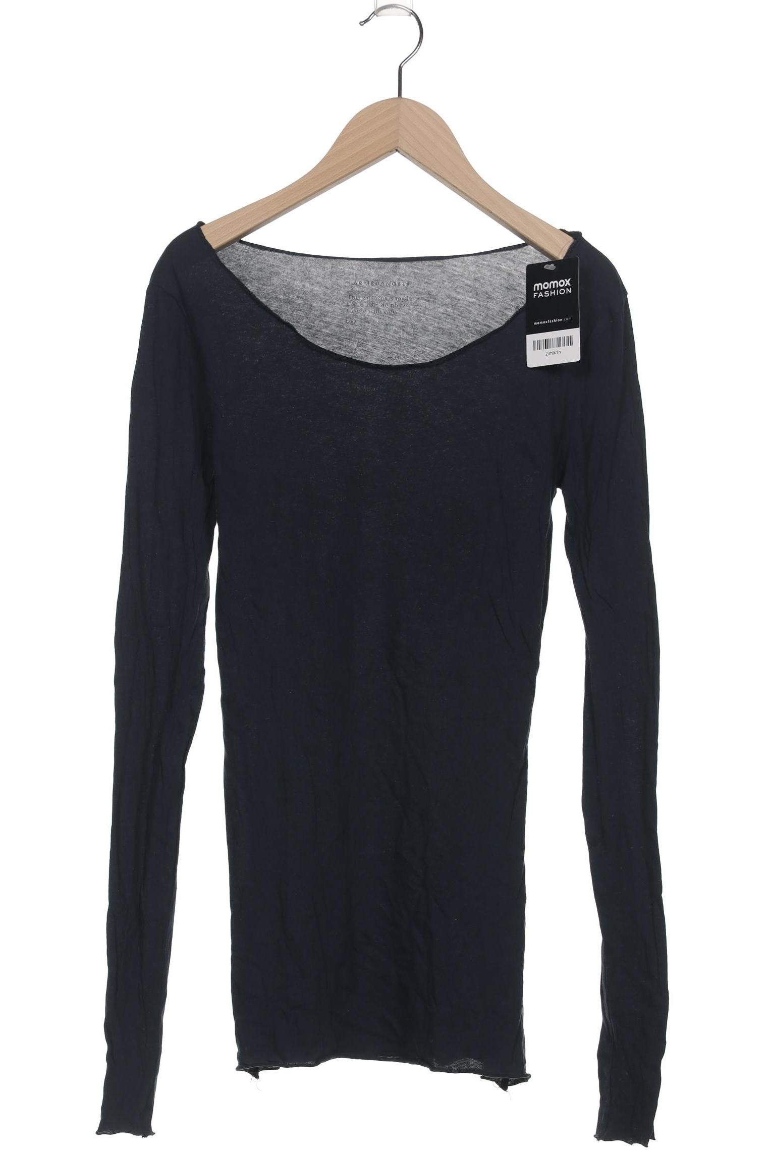 

Armedangels Damen Langarmshirt, marineblau, Gr. 34