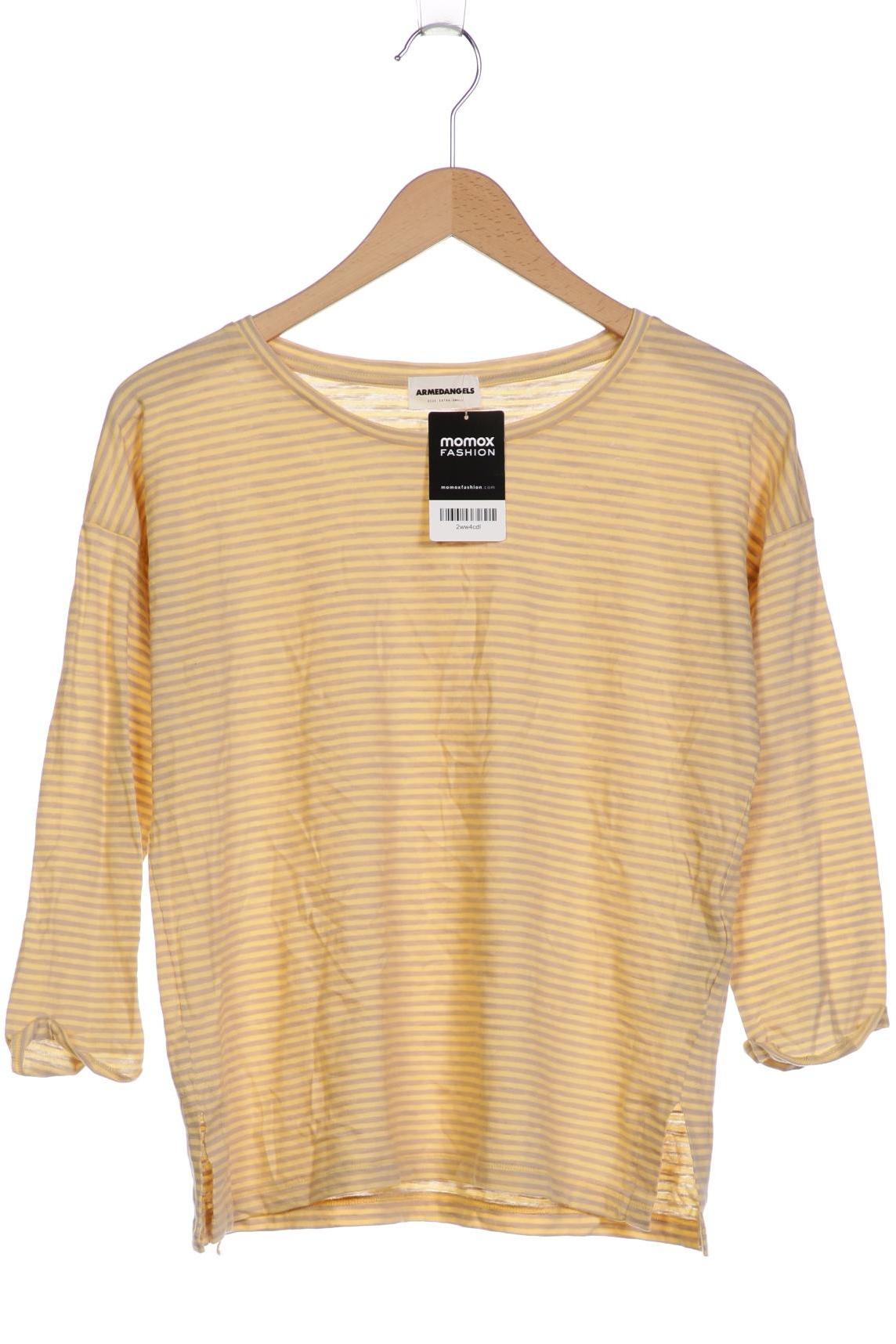 

Armedangels Damen Langarmshirt, gelb, Gr. 34