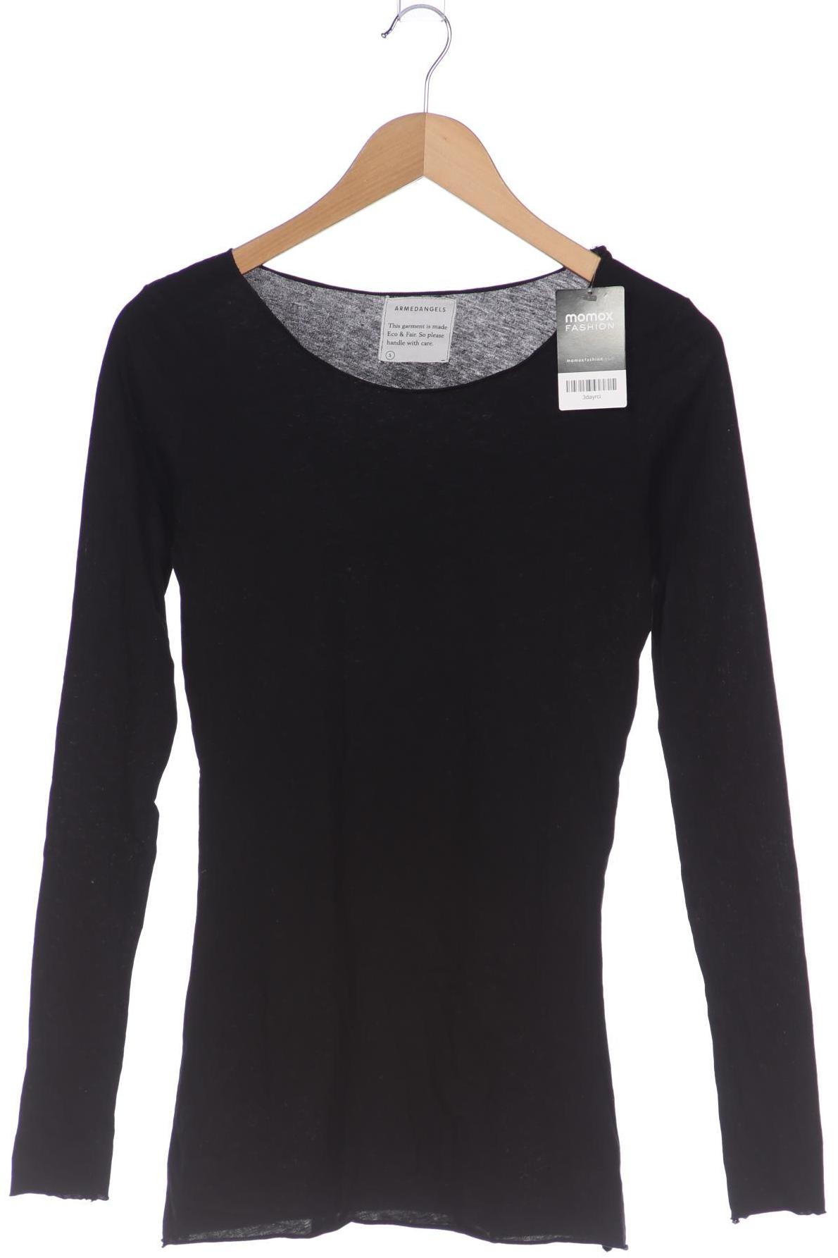 

Armedangels Damen Langarmshirt, schwarz, Gr. 36