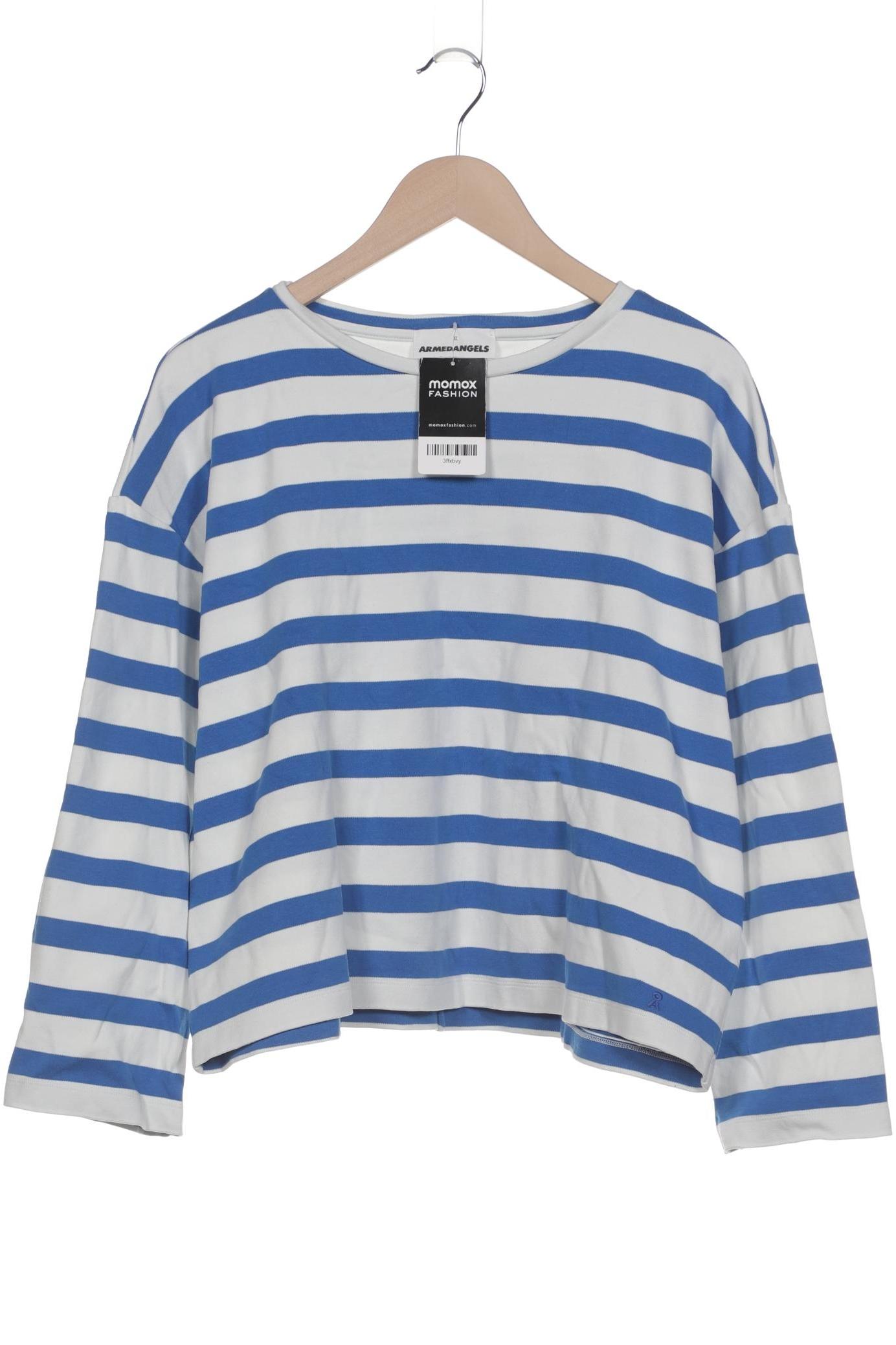 

Armedangels Damen Langarmshirt, blau, Gr. 44