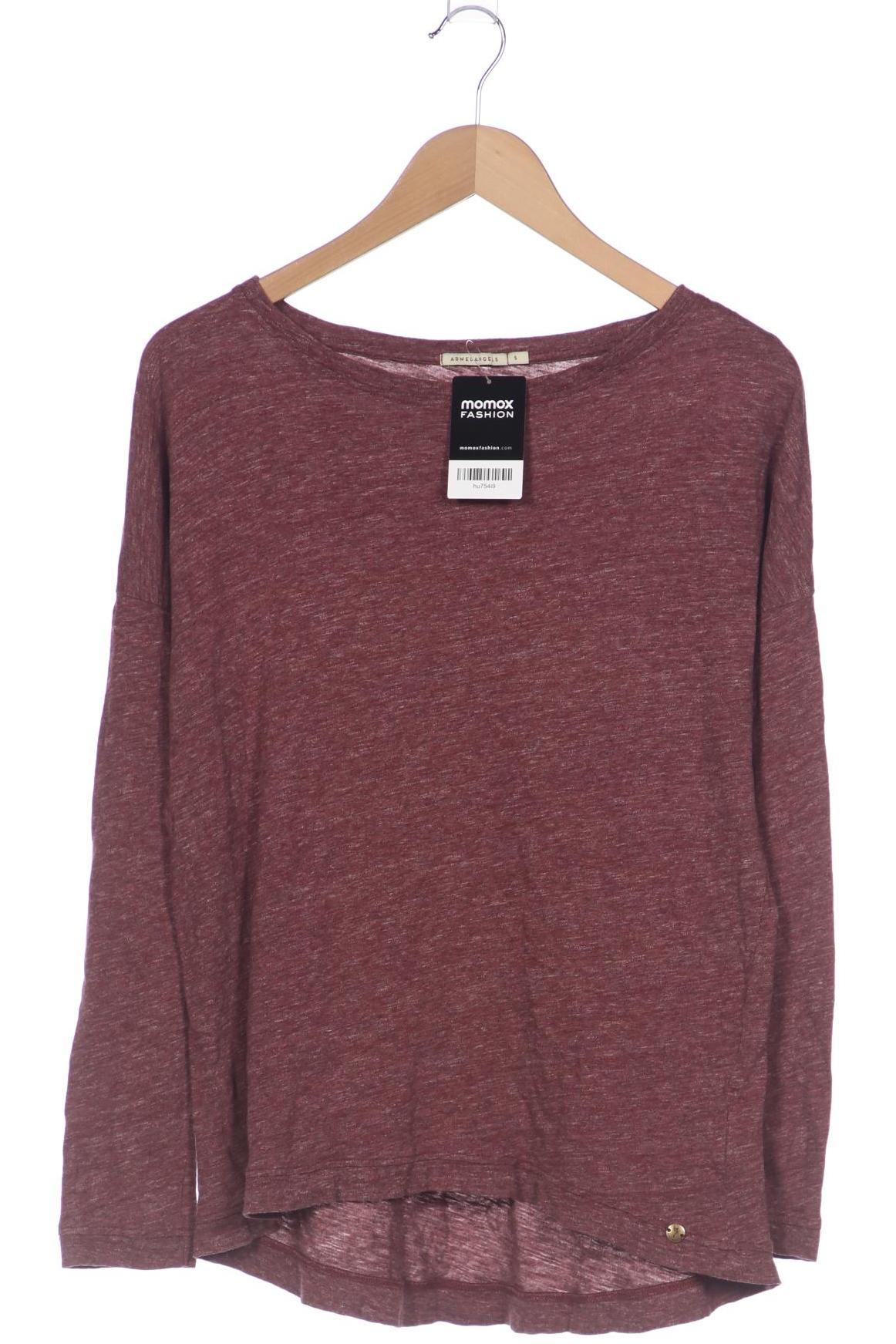 

Armedangels Damen Langarmshirt, bordeaux, Gr. 36