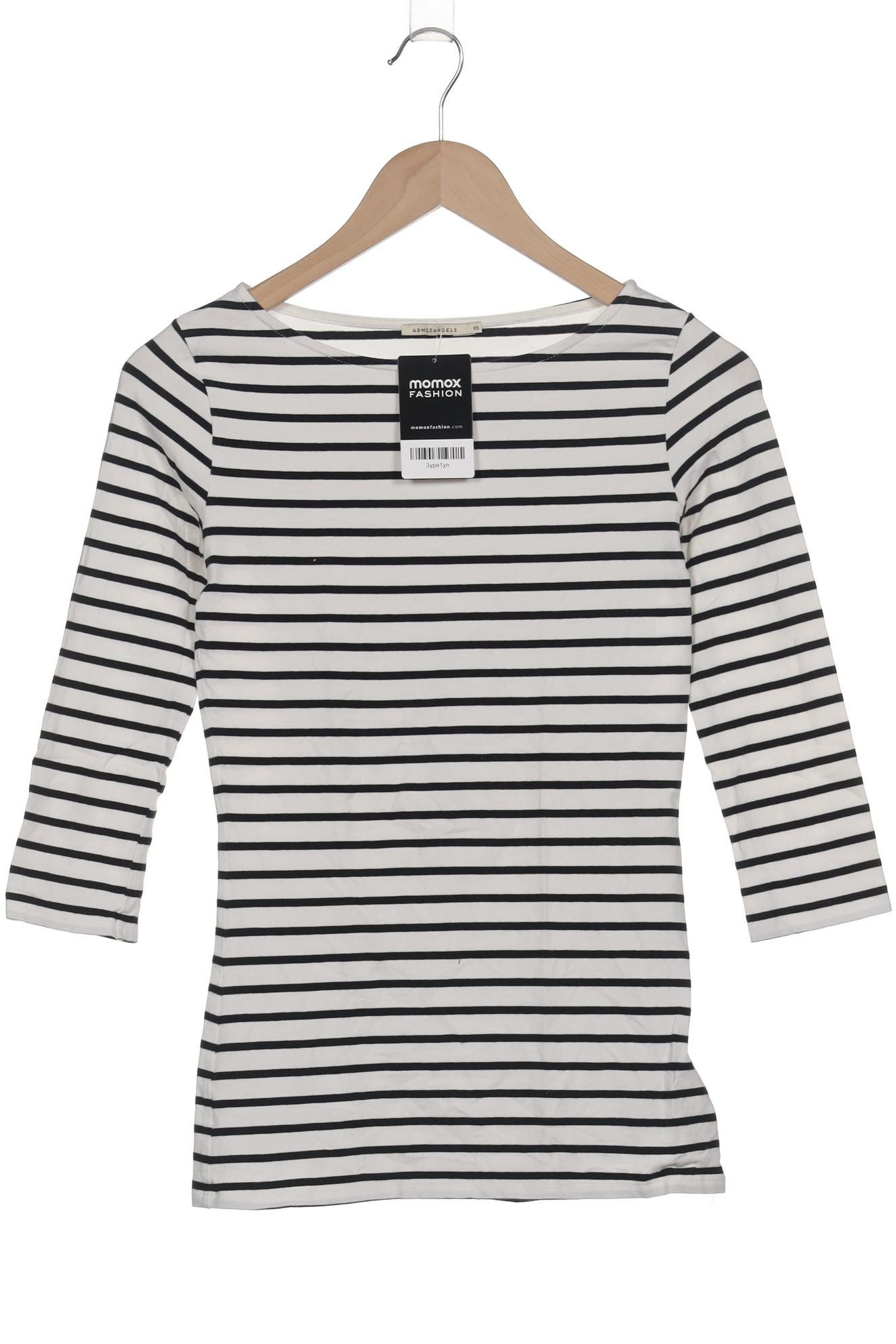 

Armedangels Damen Langarmshirt, weiß, Gr. 34