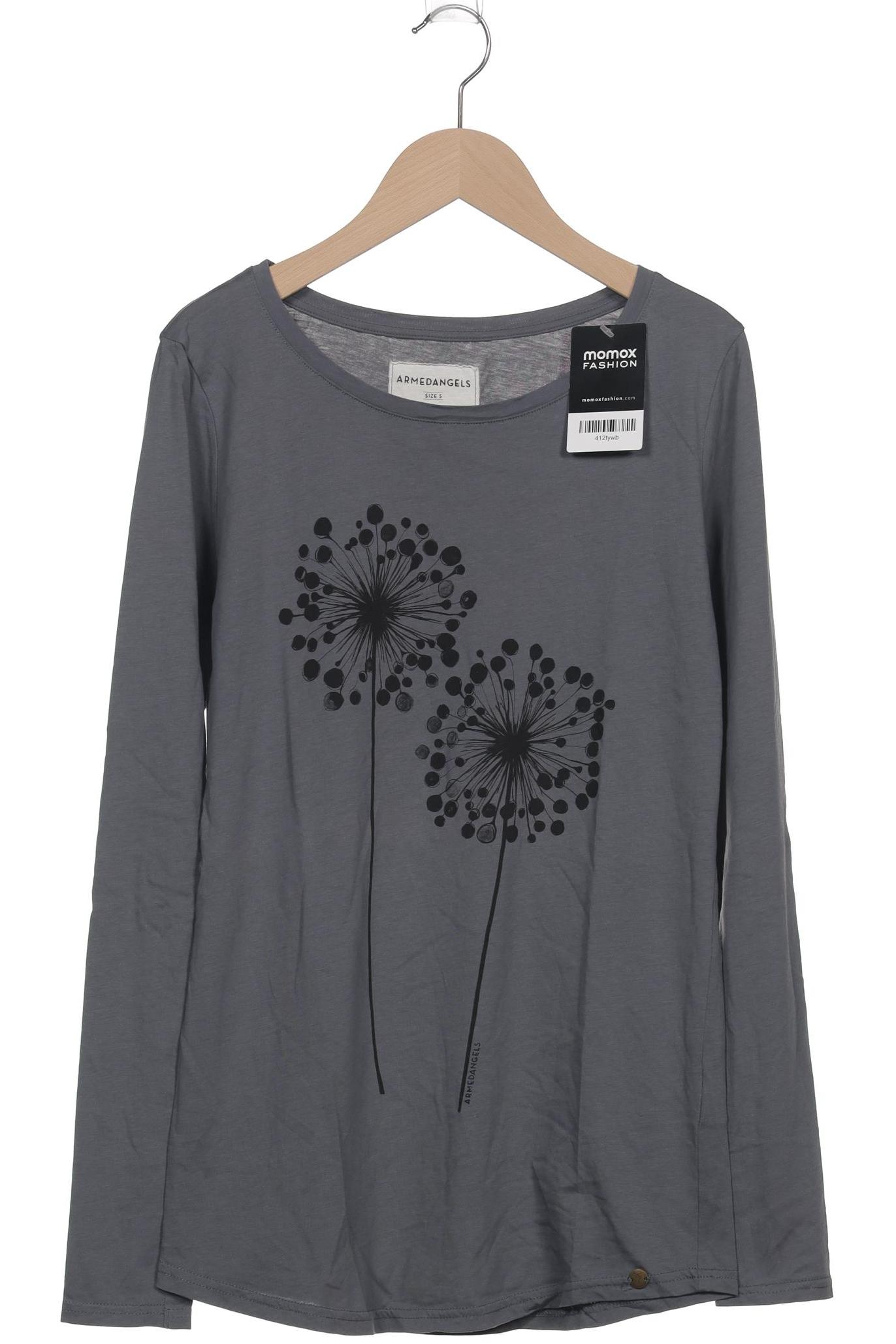 

Armedangels Damen Langarmshirt, grau, Gr. 36