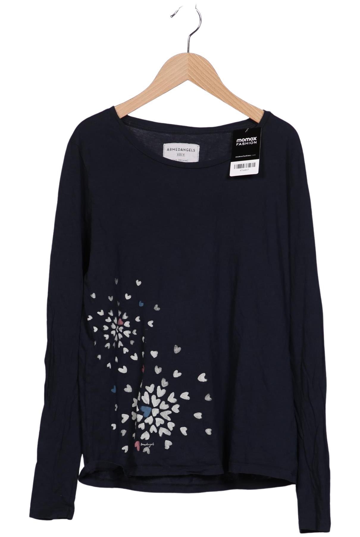 

Armedangels Damen Langarmshirt, marineblau, Gr. 38