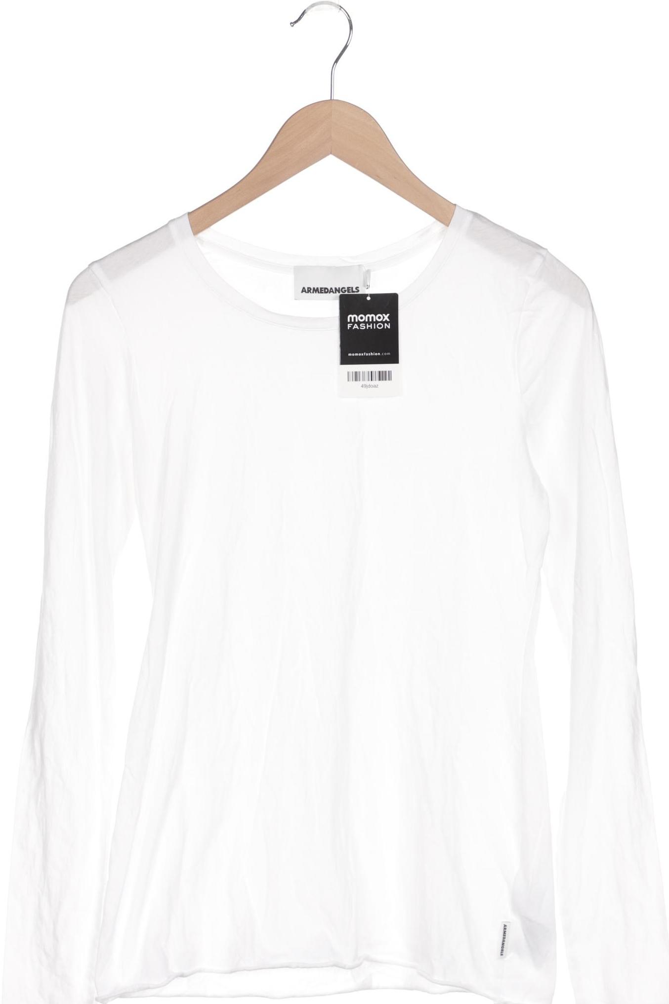 

Armedangels Damen Langarmshirt, weiß, Gr. 42