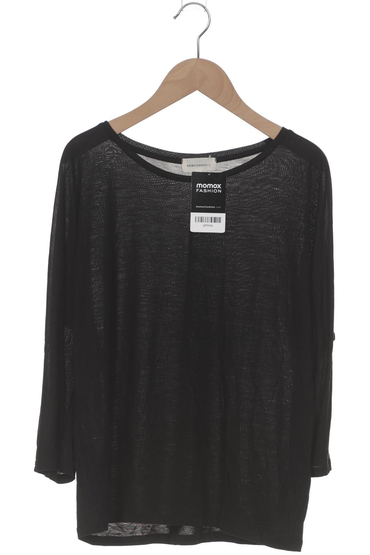 

Armedangels Damen Langarmshirt, schwarz, Gr. 40