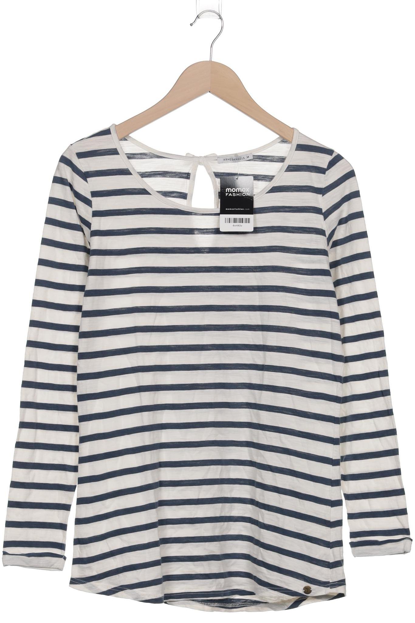 

Armedangels Damen Langarmshirt, weiß, Gr. 38