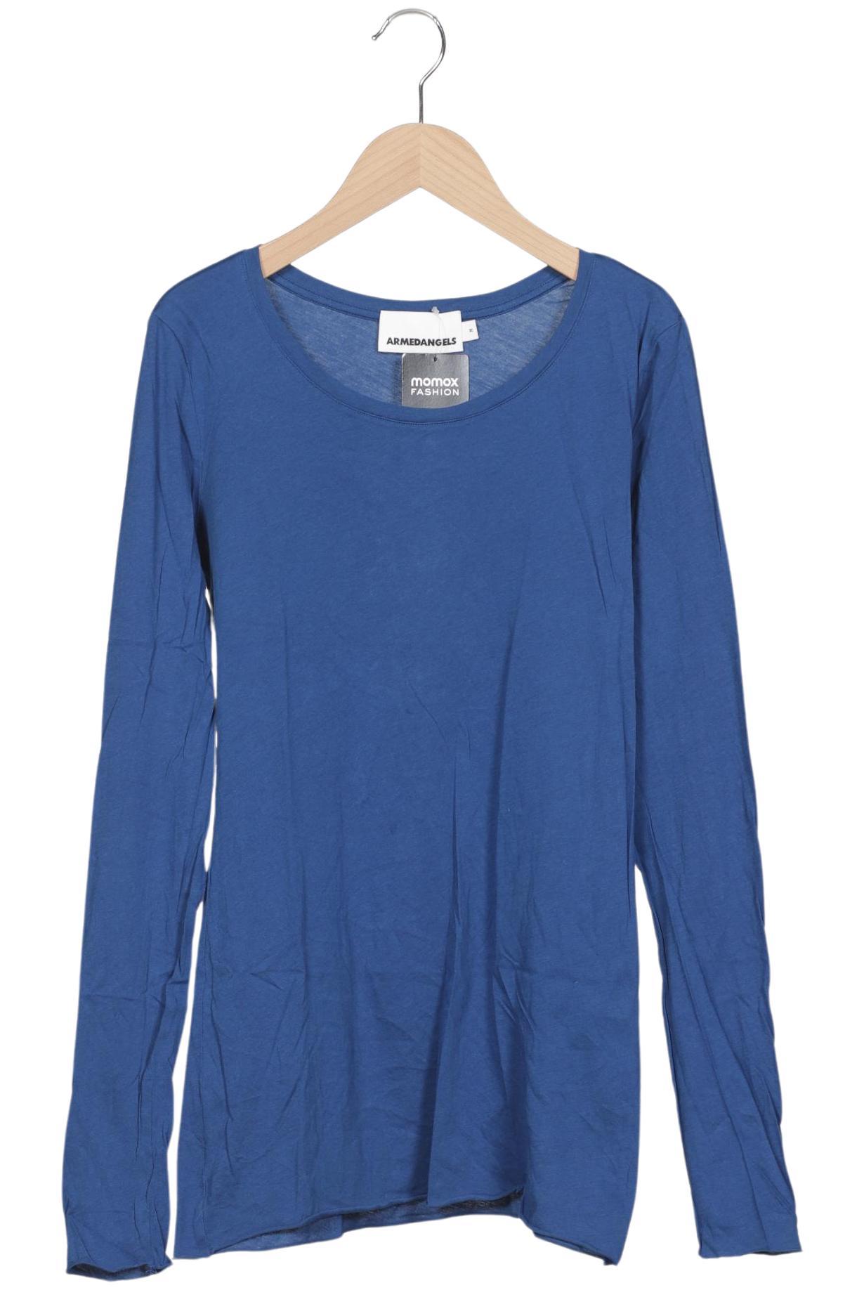

Armedangels Damen Langarmshirt, blau, Gr. 38