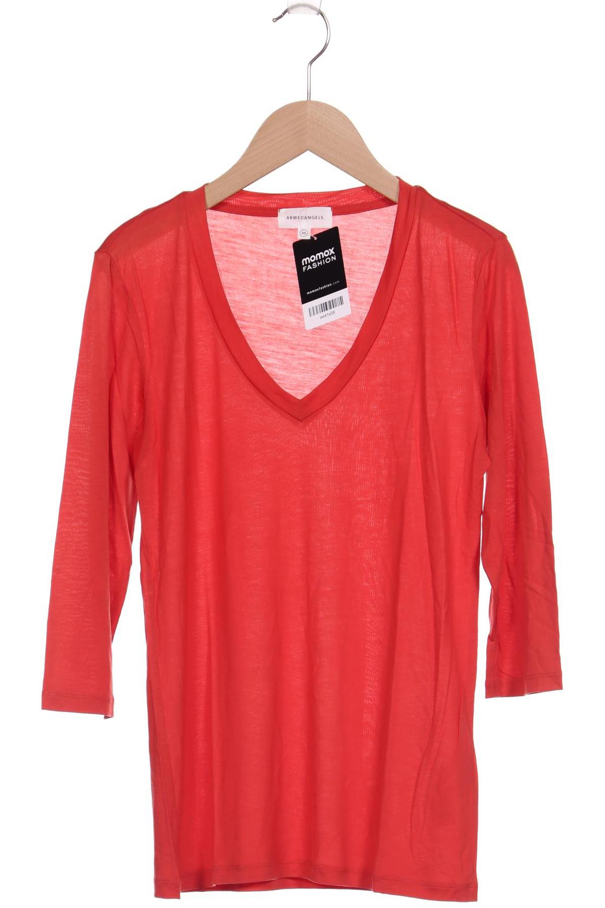

Armedangels Damen Langarmshirt, rot, Gr. 34