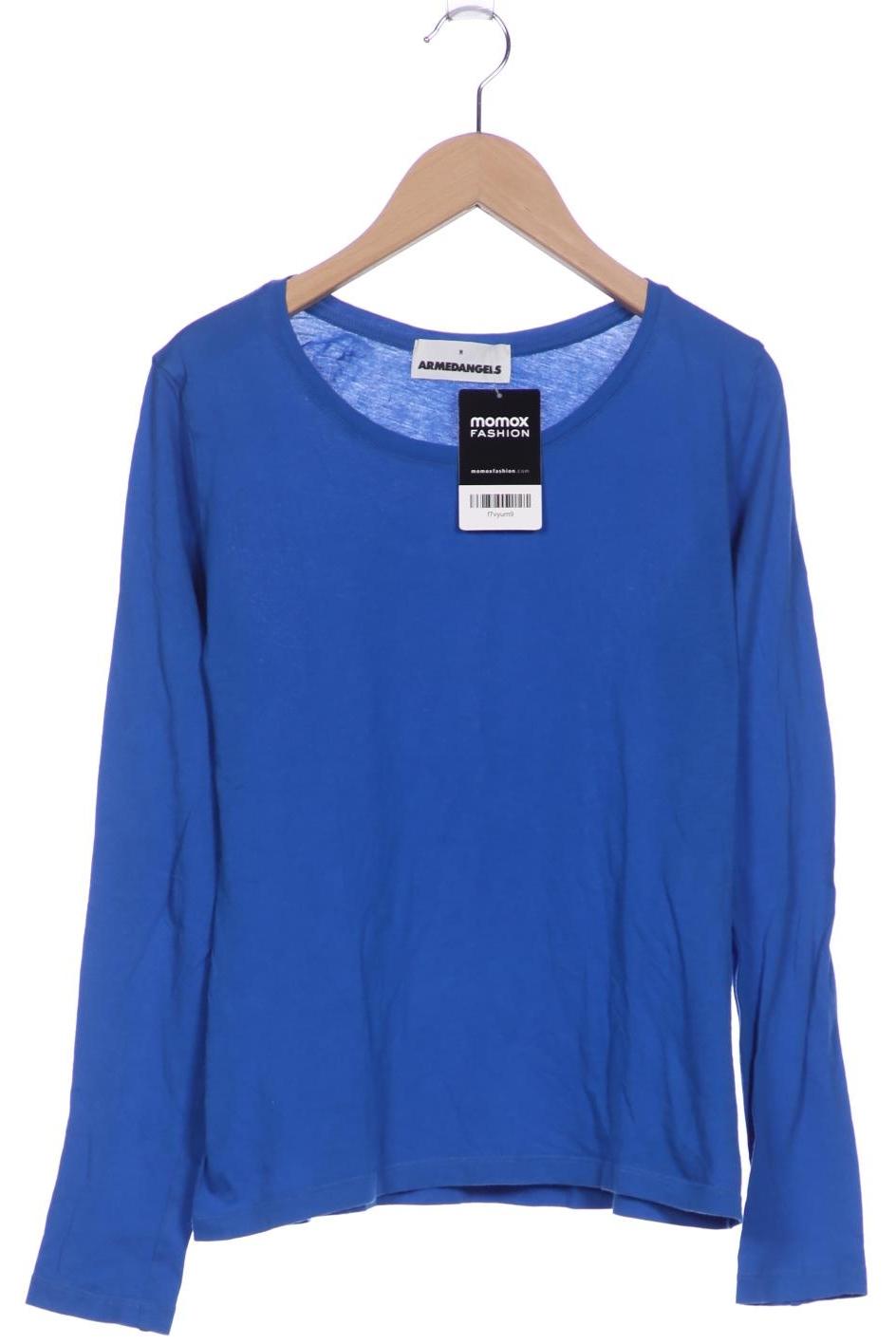 

Armedangels Damen Langarmshirt, blau, Gr. 40