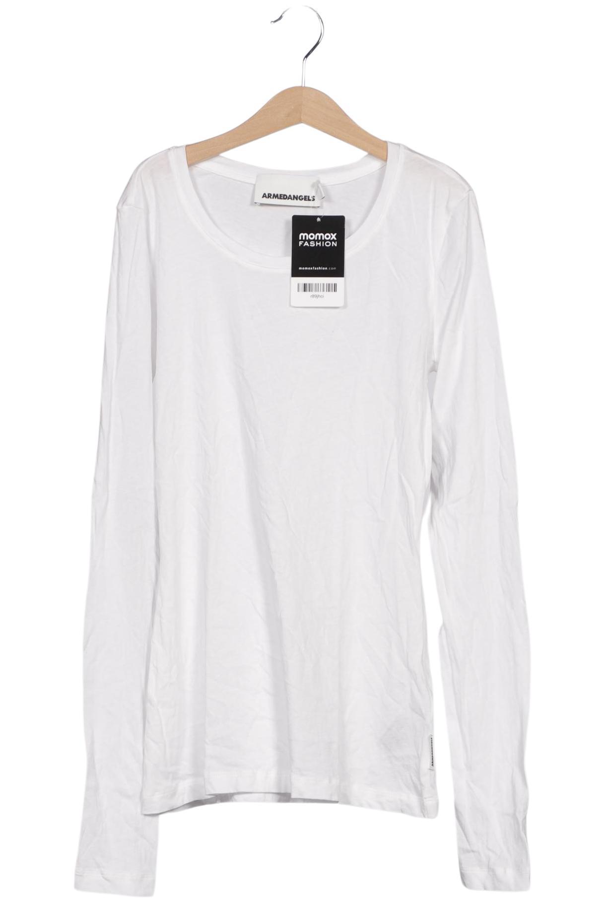 

Armedangels Damen Langarmshirt, weiß, Gr. 34