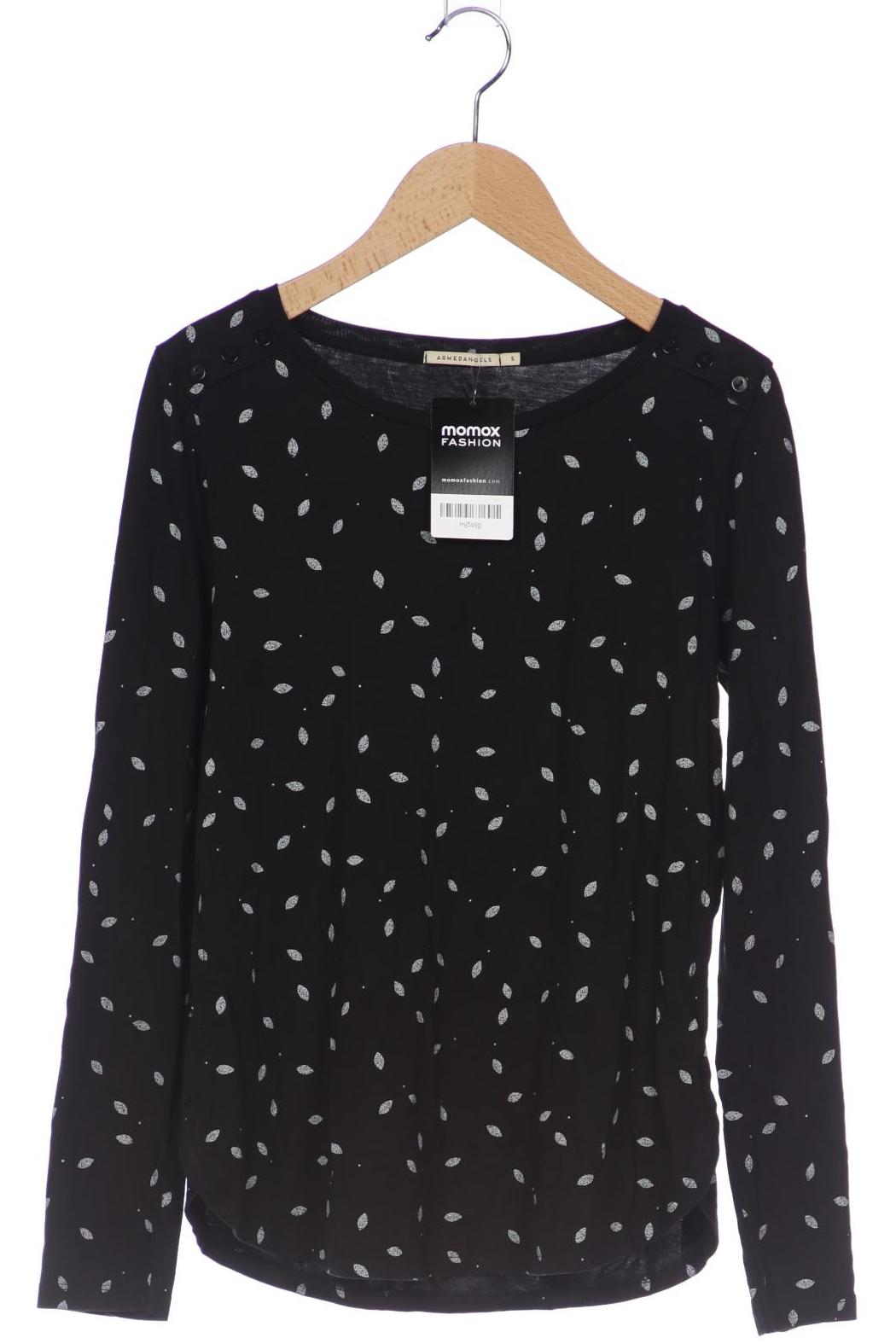 

Armedangels Damen Langarmshirt, schwarz, Gr. 36
