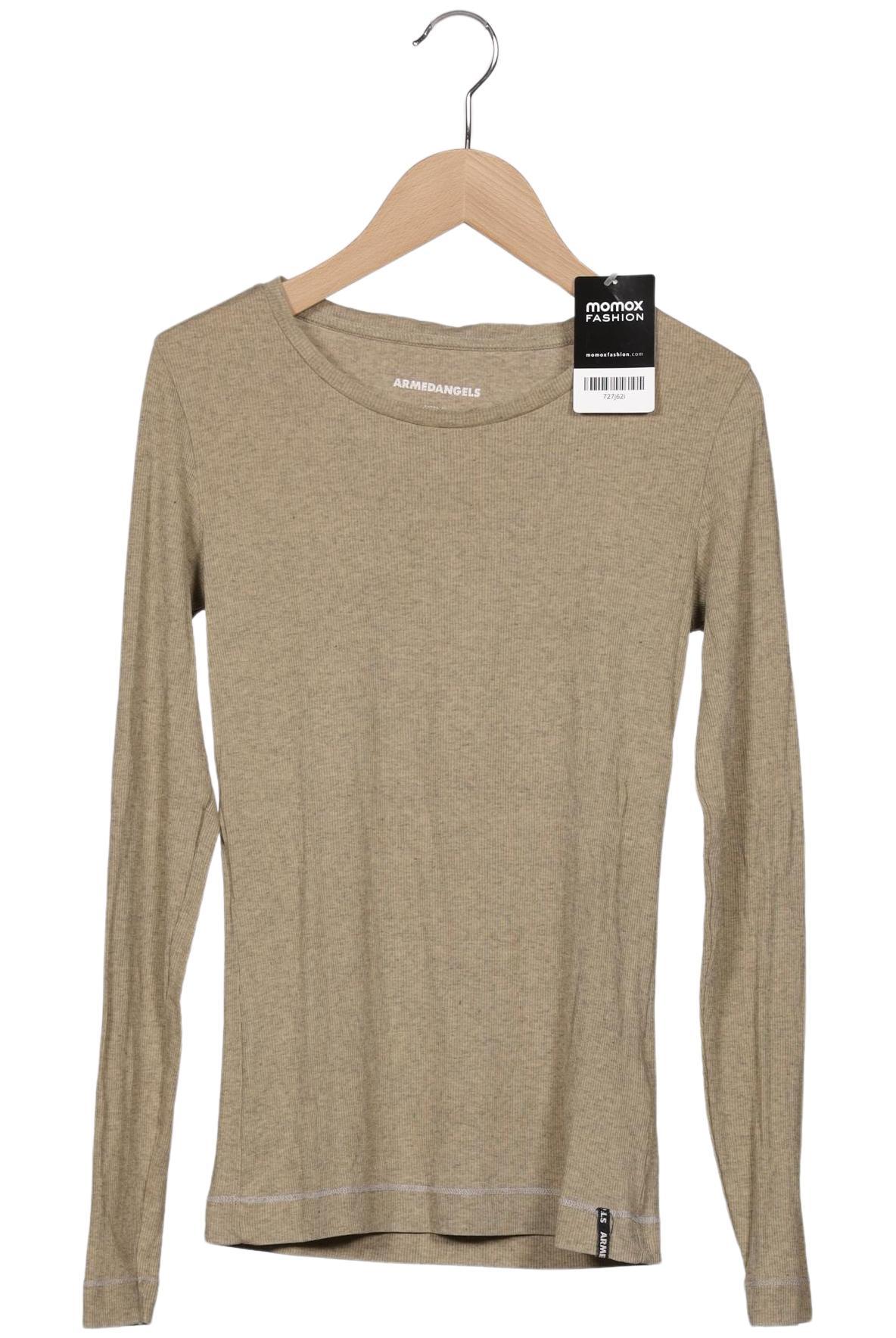 

Armedangels Damen Langarmshirt, beige, Gr. 34