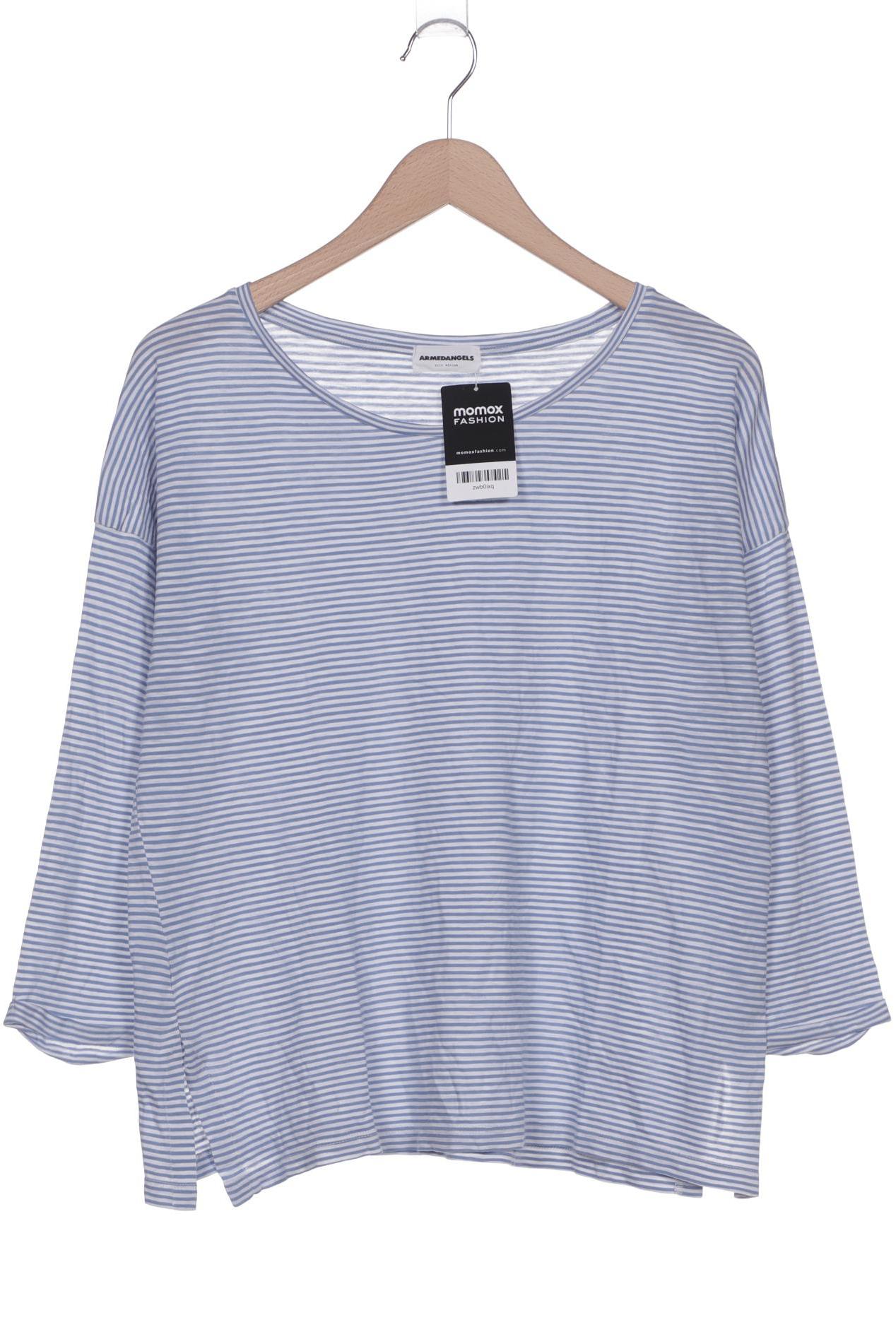 

Armedangels Damen Langarmshirt, blau, Gr. 38