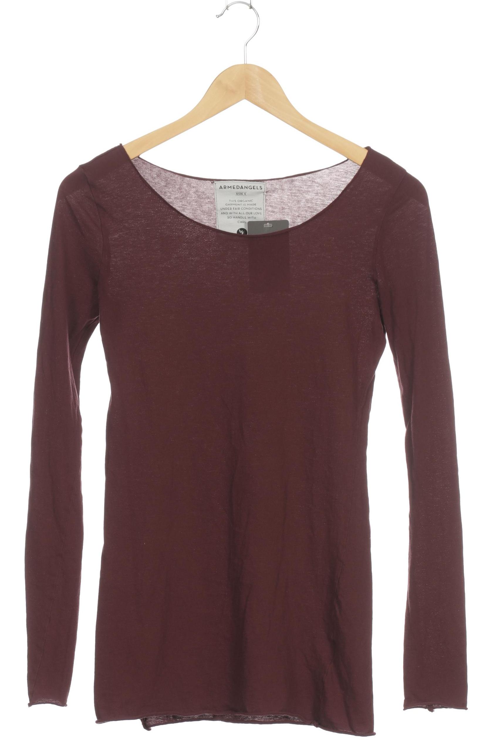 

Armedangels Damen Langarmshirt, rot, Gr.